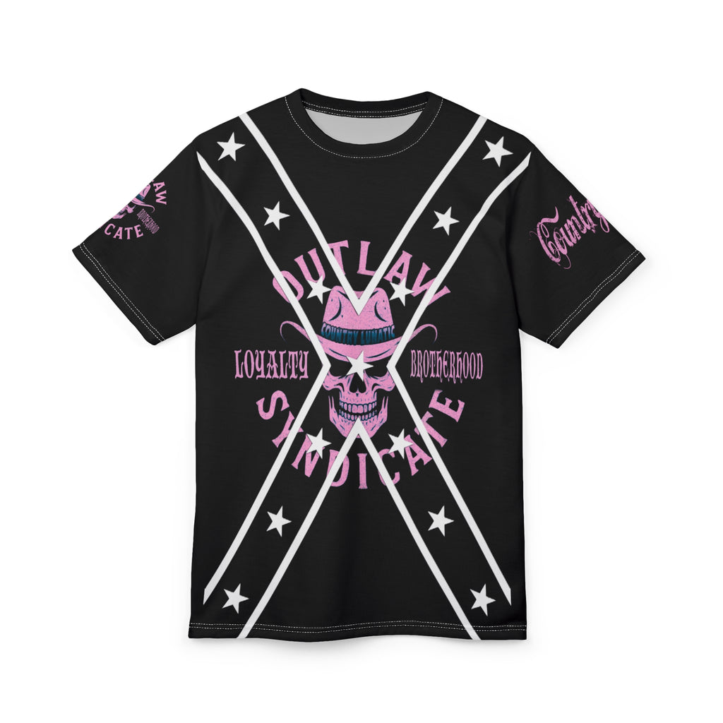 Country Lunatic Tee - Pink Logo Shirt for Pretty Girls