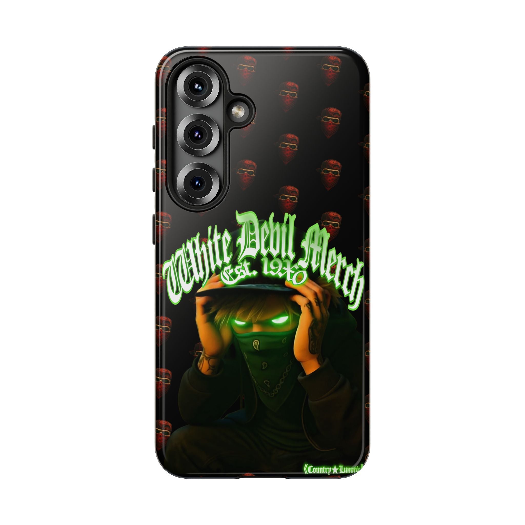 Copy of Copy of Phone Cases - White Devil Merch Collection for iPhones and Google Phones