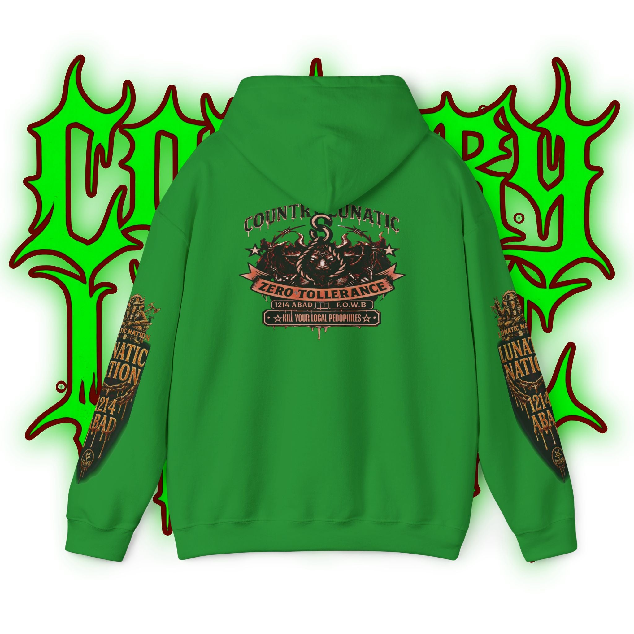 Zero Tolerance 1214 ABAD Lunatic Nation Design