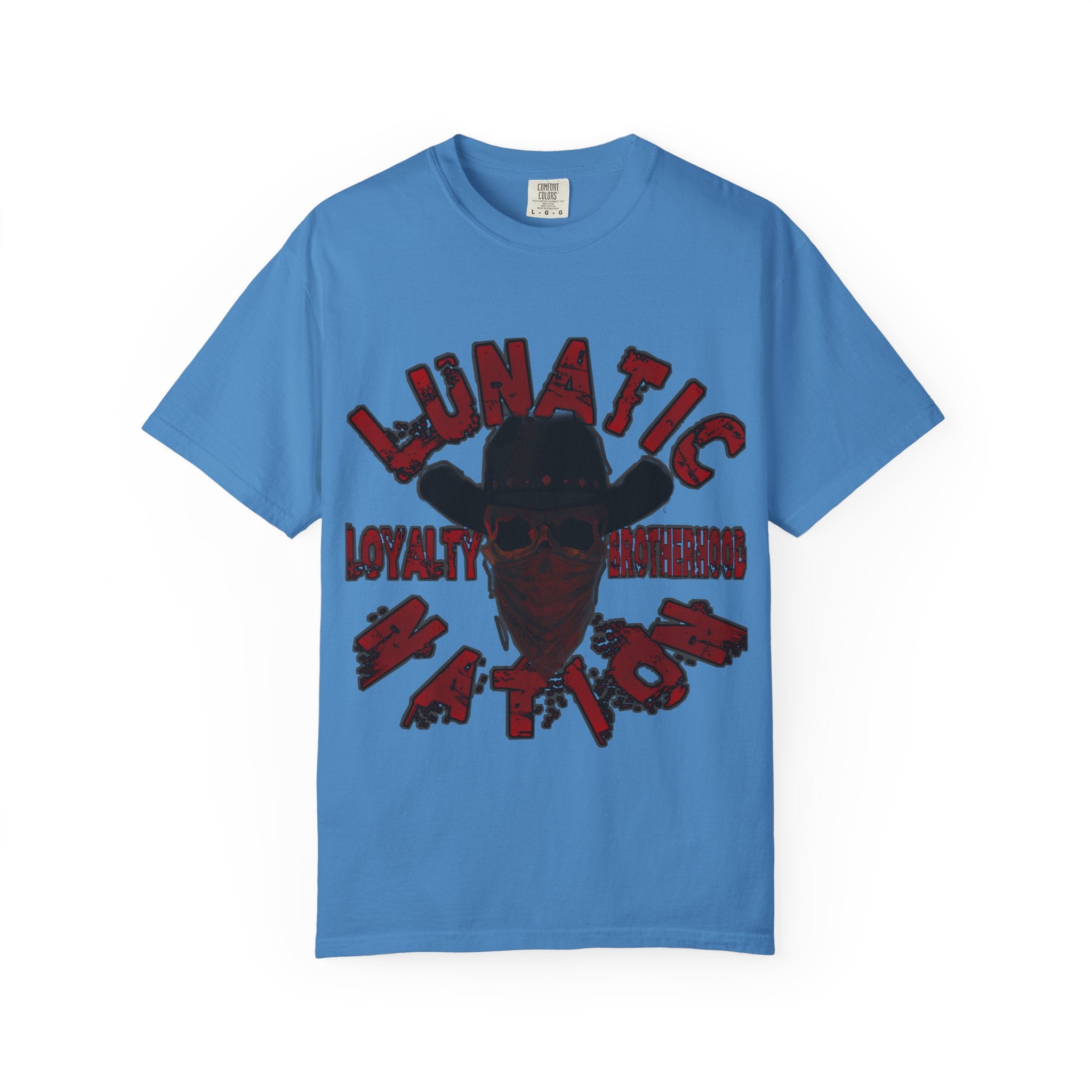 Lunatic Nation Unisex T-Shirt - Country Rebel Graphic Tee