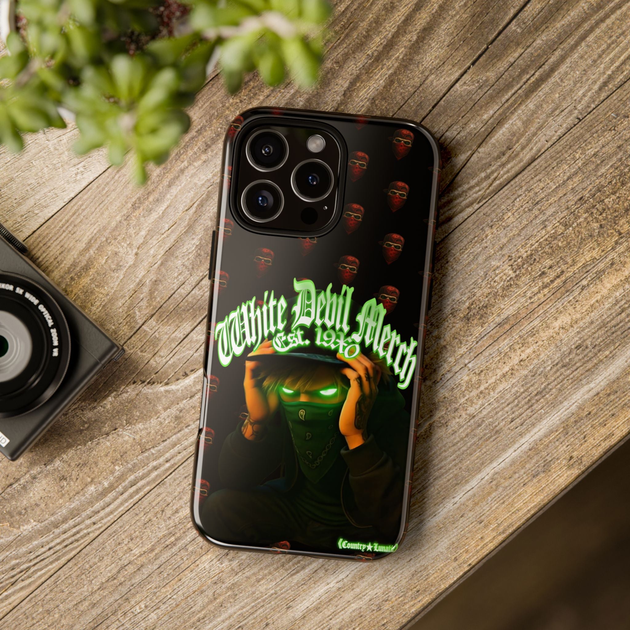 Phone Cases - White Devil Merch Collection for iPhones and Google Phones
