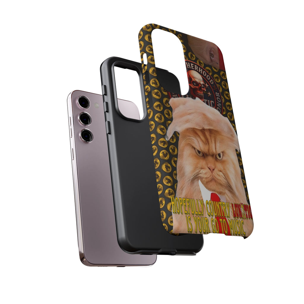Phone Case - Kitty Country Lunatic Music Lover