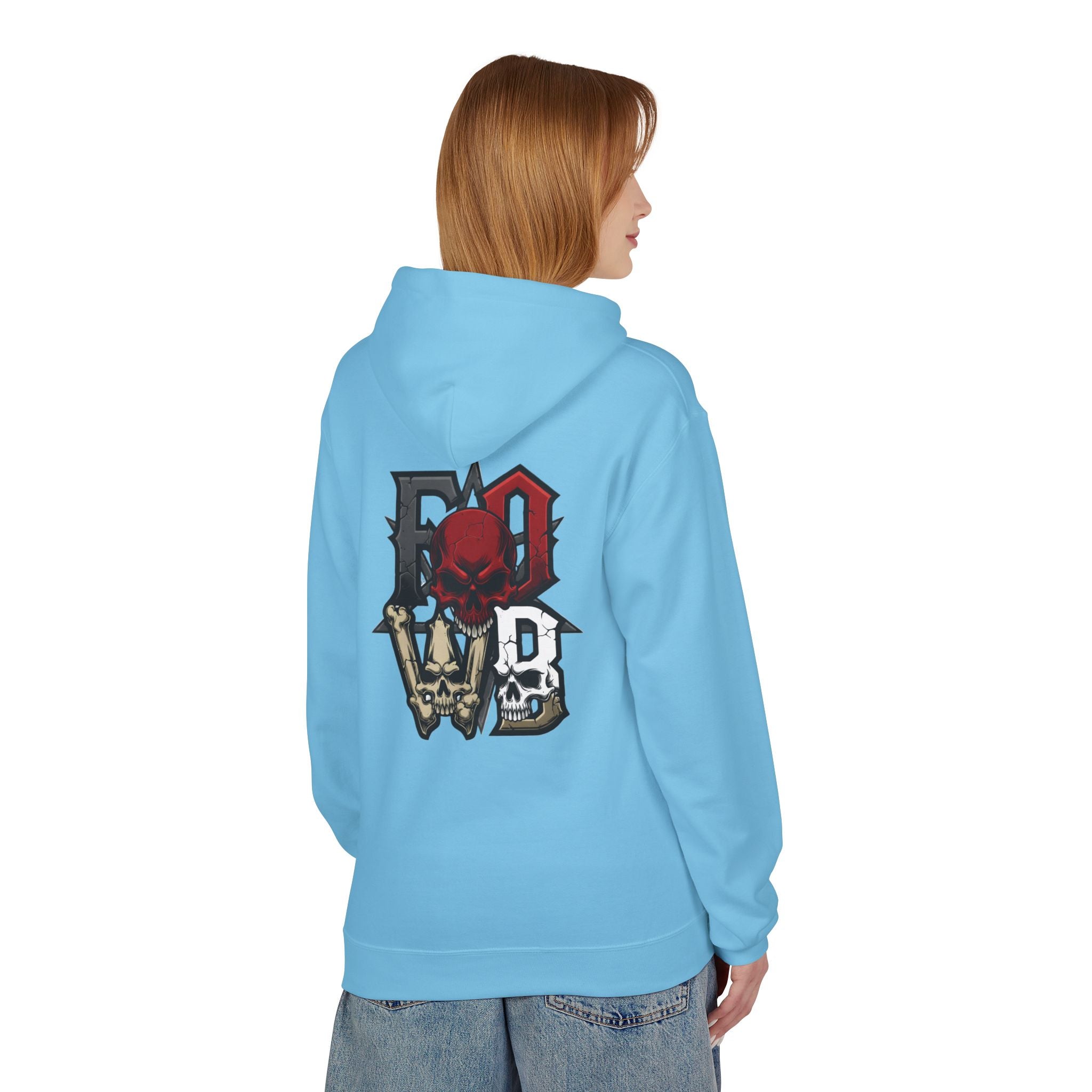 F.O.W.B. Back Art Hoodie — Graphic Midweight Fleece Sweatshirt