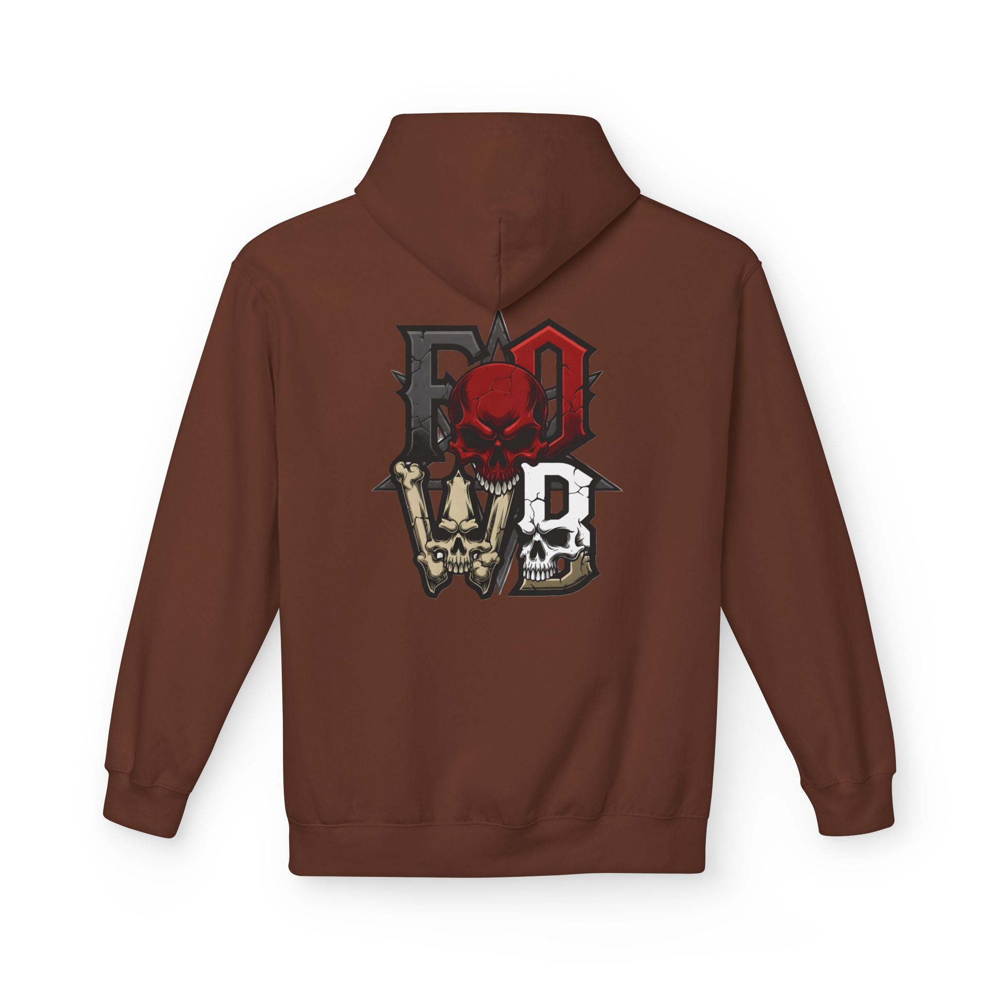 F.O.W.B. Back Art Hoodie — Graphic Midweight Fleece Sweatshirt