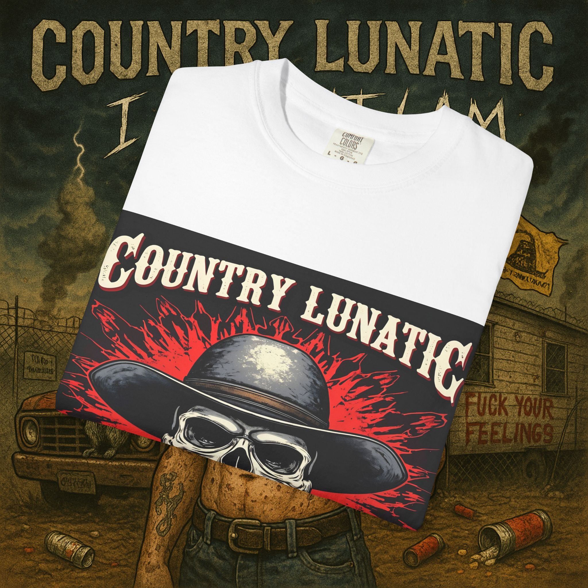 Country Lunatics Unisex T-shirt - For the Country Lunatic Fams