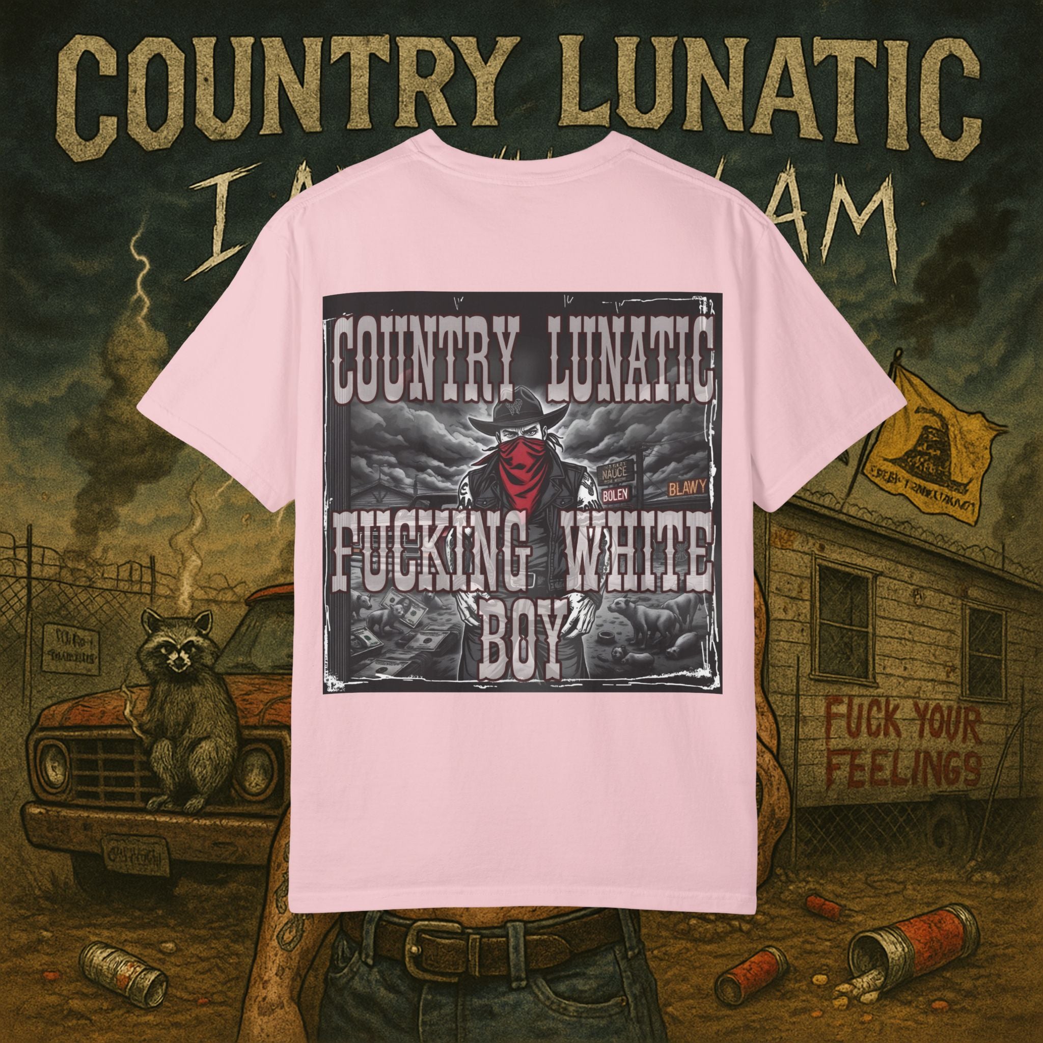 Country Lunatics Unisex T-shirt - For the Country Lunatic Fams