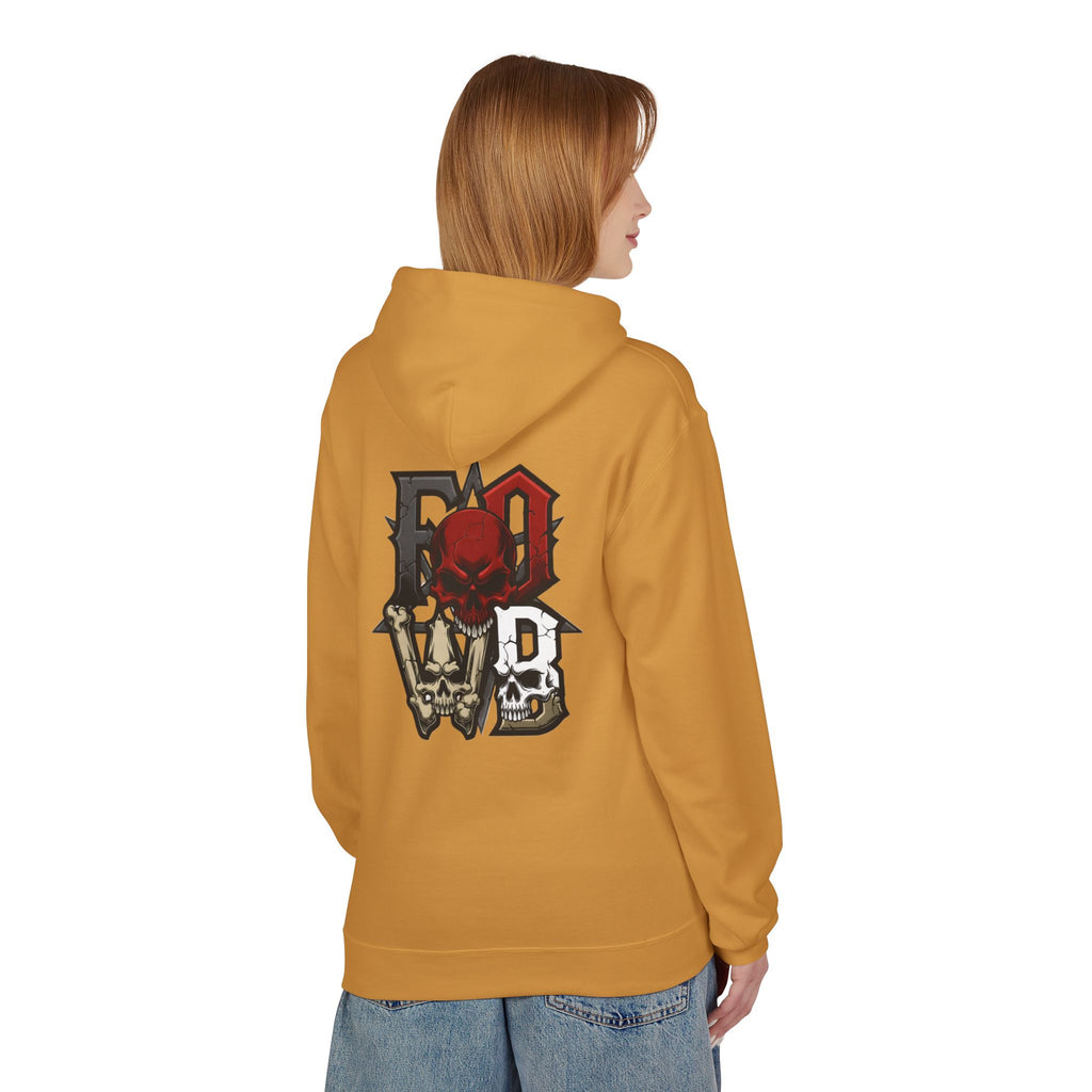 F.O.W.B. Back Art Hoodie — Graphic Midweight Fleece Sweatshirt