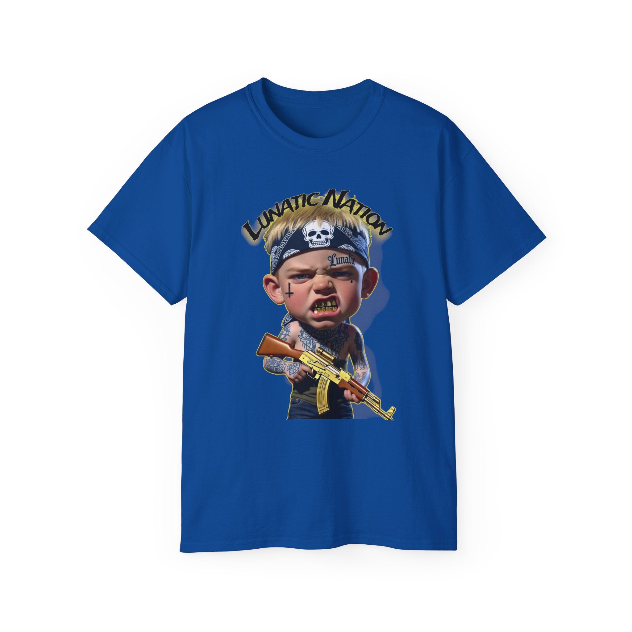 Country Lunatic Band Tee — "Lunatic Nation" Independent Records Shirt