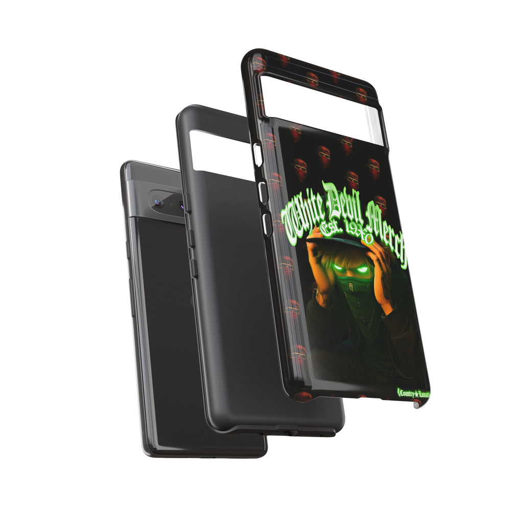 Phone Cases - White Devil Merch Collection for iPhones and Google Phones