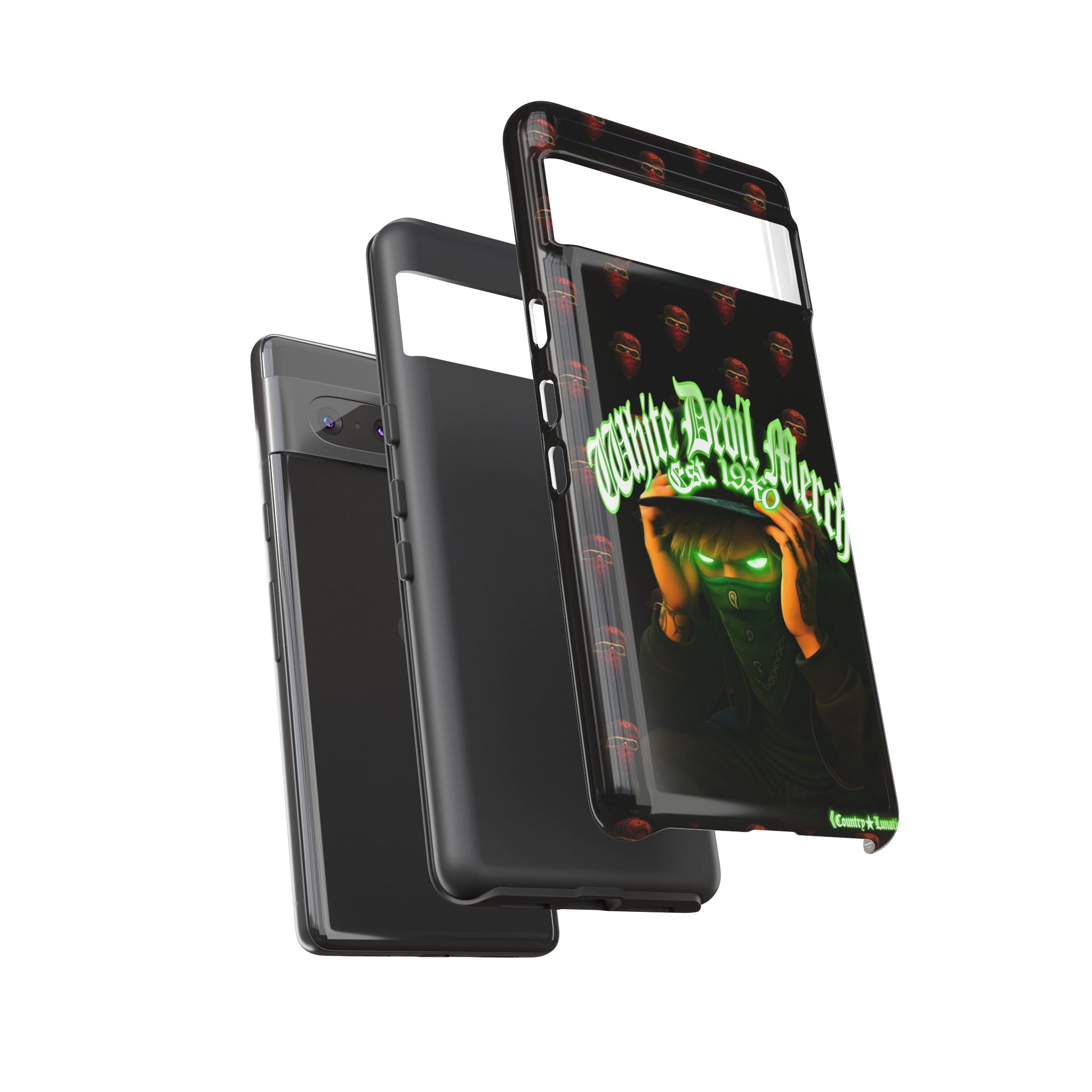 Phone Cases - White Devil Merch Collection for iPhones and Google Phones