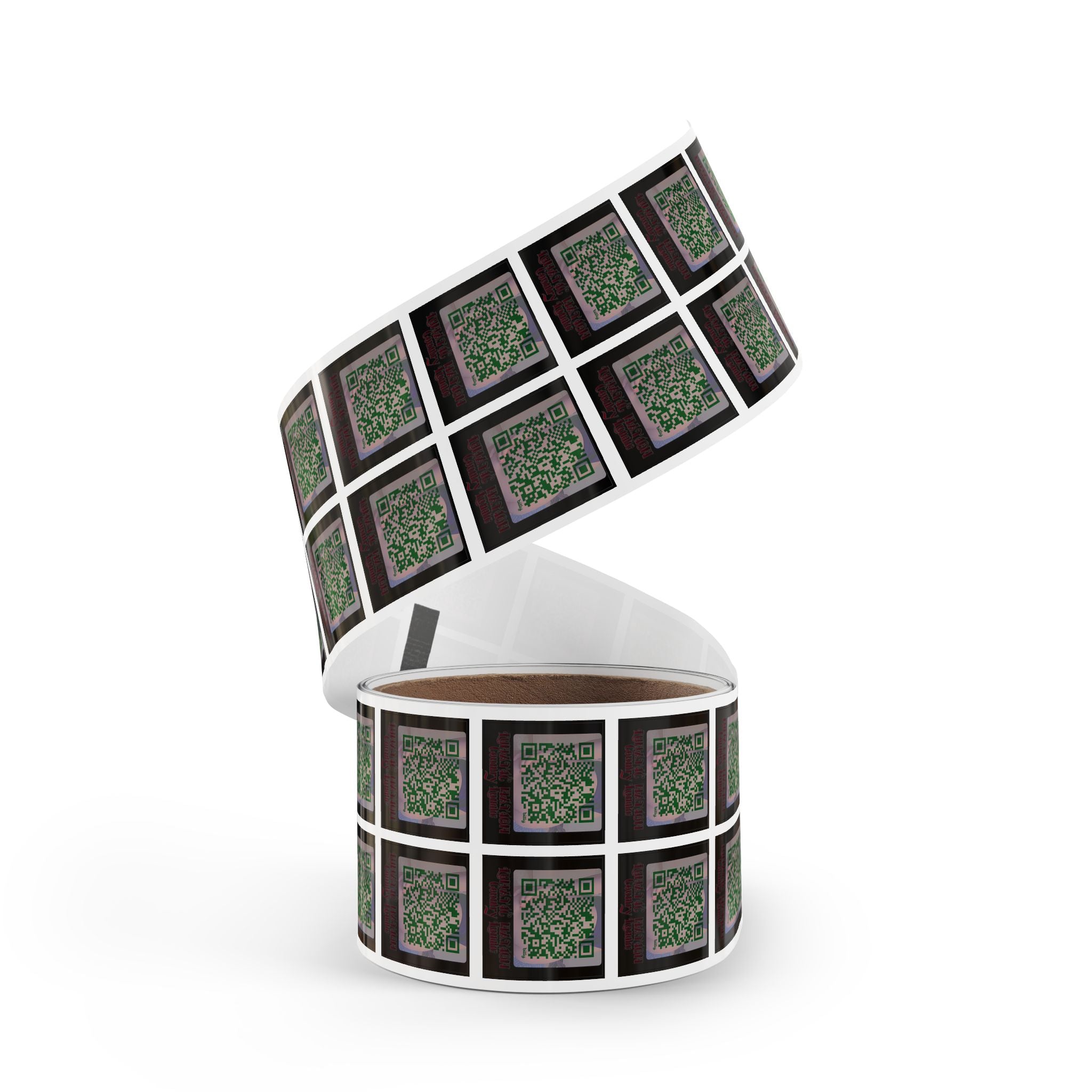 Sticker Rolls - Country Lunatics QR Stickers for Real Support