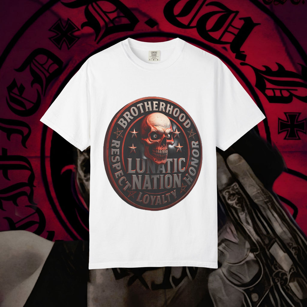 Country Lunatic Unisex Garment-Dyed T-shirt - Lunatic Nation Graphic Tee #2