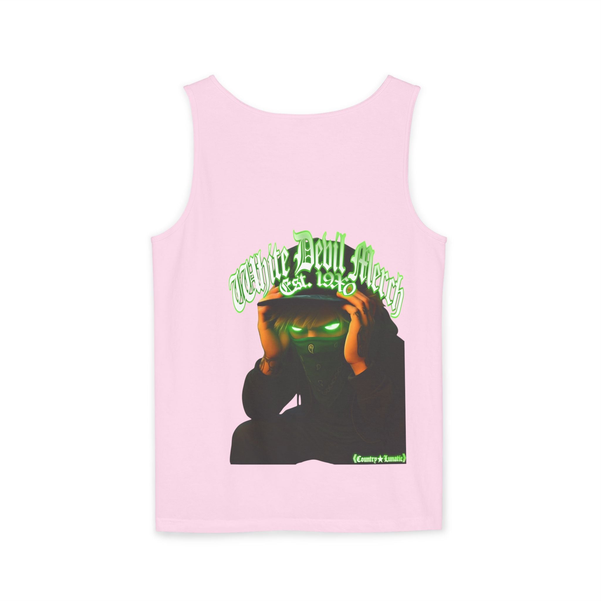 Tank Top White Gorilla Wife Beater Tank Unisex Garment-Dyed Collection