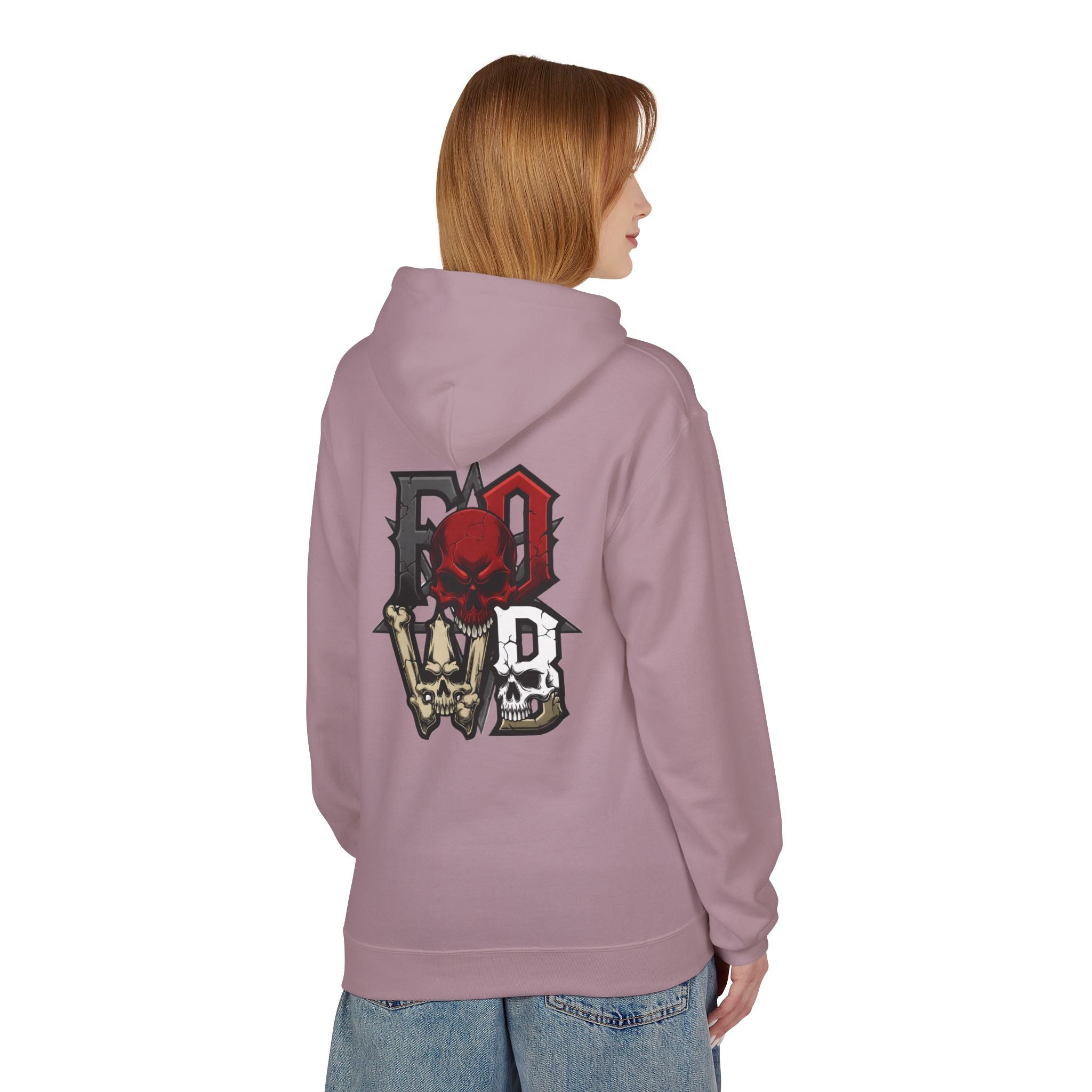 F.O.W.B. Back Art Hoodie — Graphic Midweight Fleece Sweatshirt
