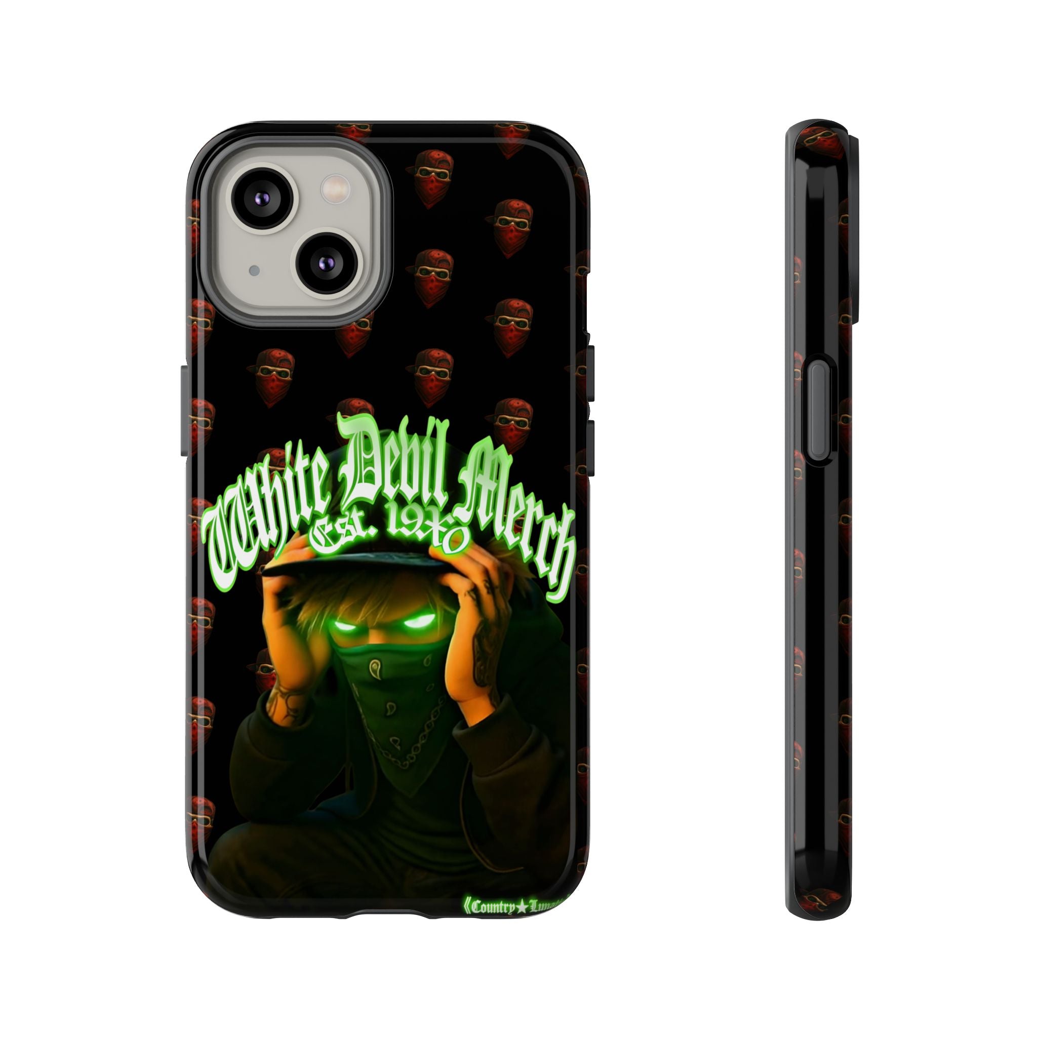 Copy of Copy of Phone Cases - White Devil Merch Collection for iPhones and Google Phones