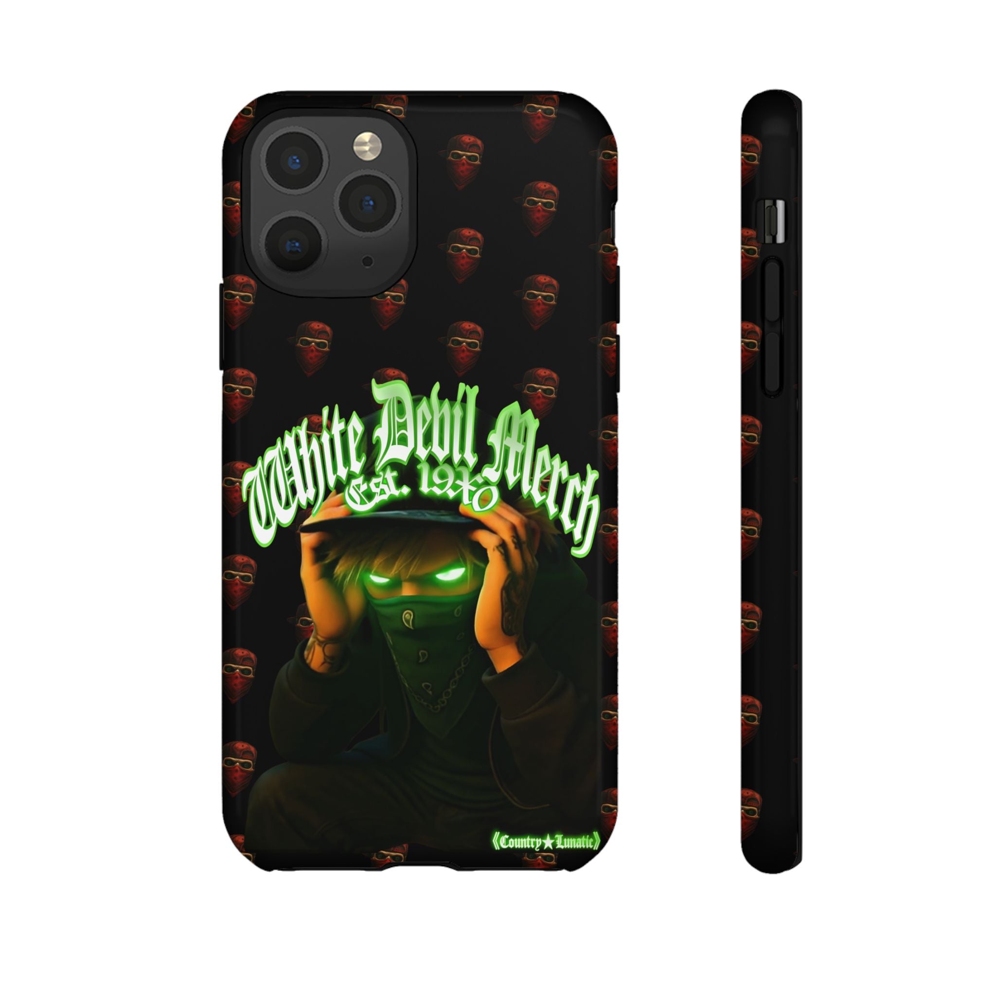 Copy of Copy of Phone Cases - White Devil Merch Collection for iPhones and Google Phones