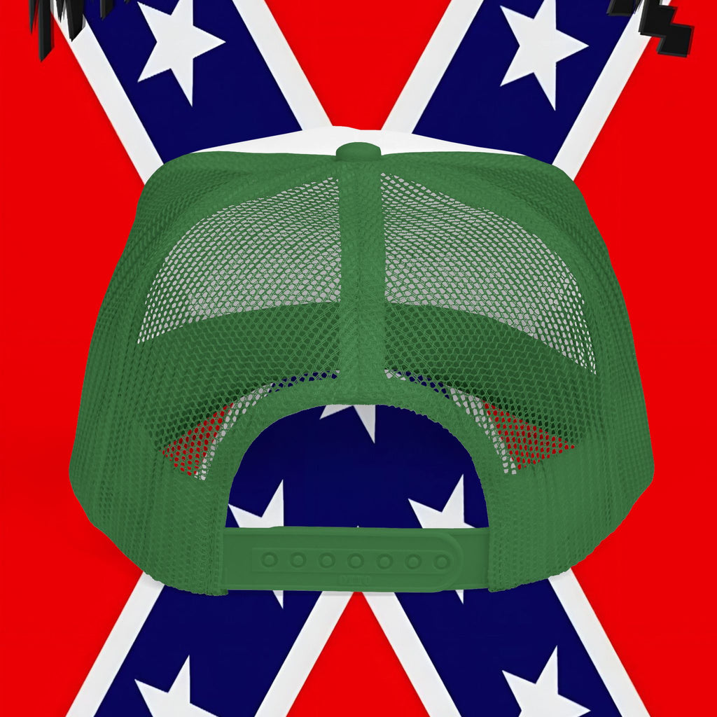 Trucker Cap - Rebel Flag New Logo Design