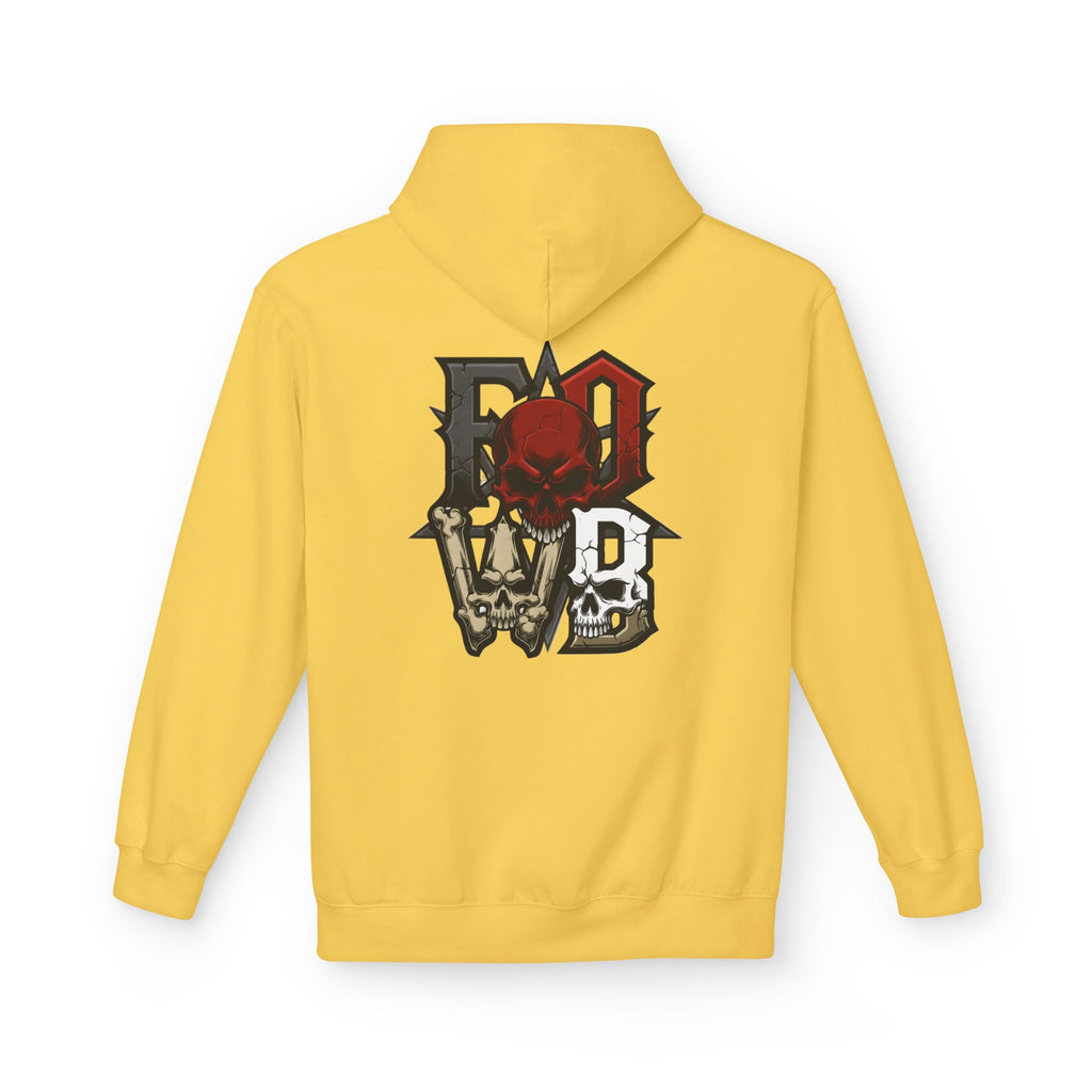 F.O.W.B. Back Art Hoodie — Graphic Midweight Fleece Sweatshirt