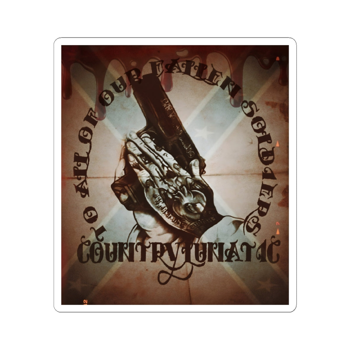 Stickers FALLIN OUTLAW Design