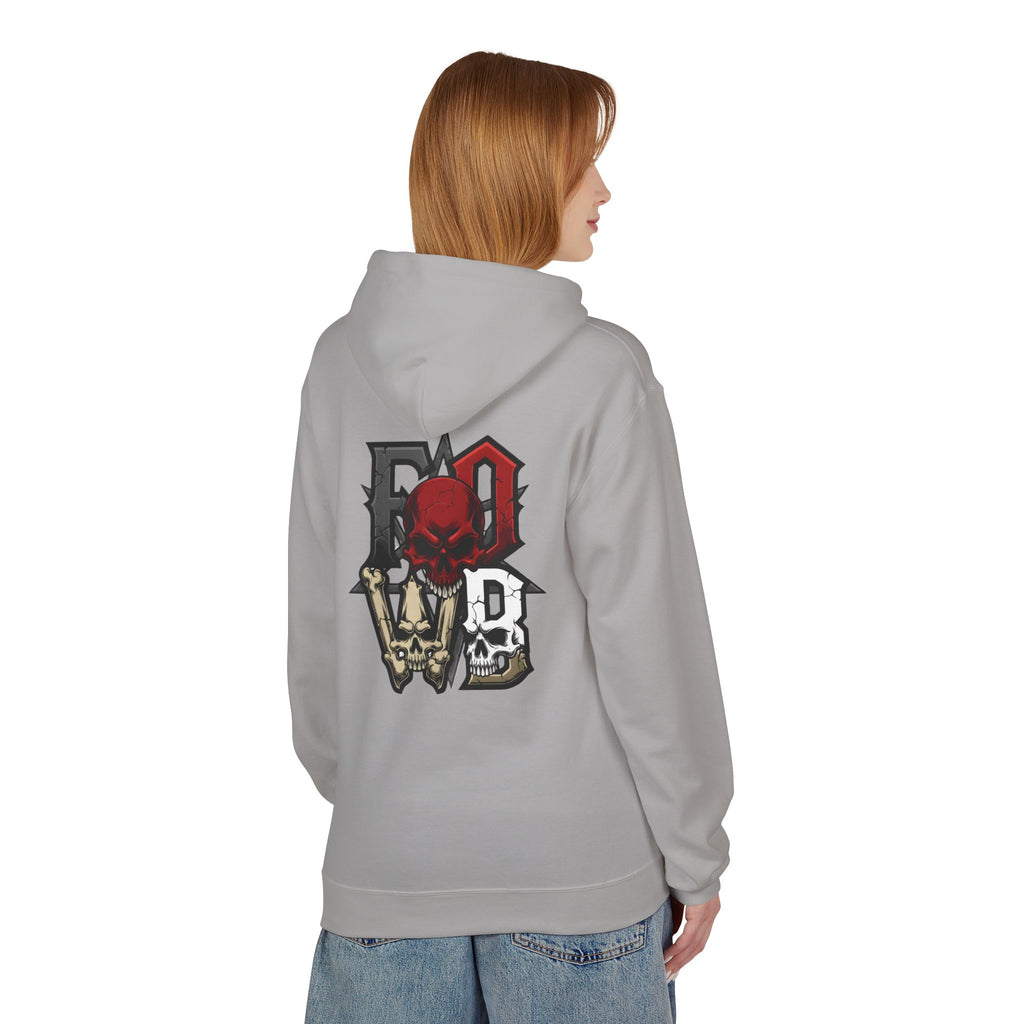 F.O.W.B. Back Art Hoodie — Graphic Midweight Fleece Sweatshirt