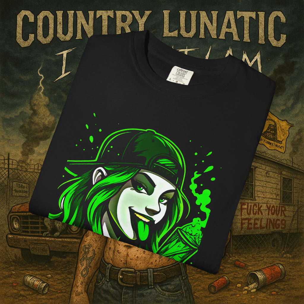 Country Lunatic Unisex T-shirt - 420 Roll Up Edition