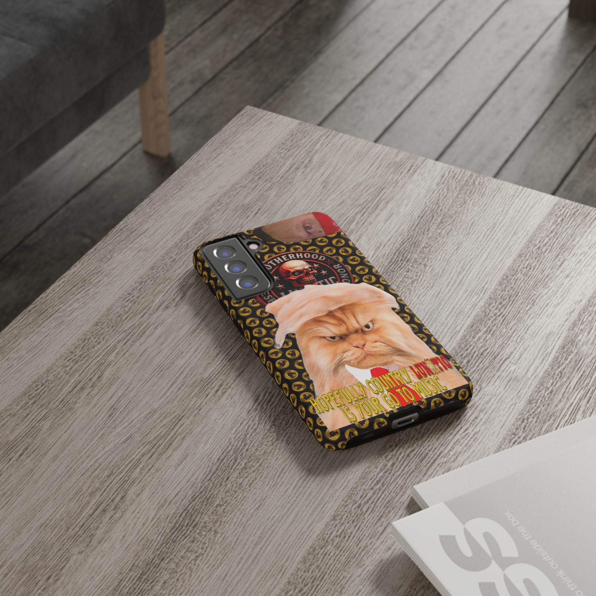 Phone Case - Kitty Country Lunatic Music Lover