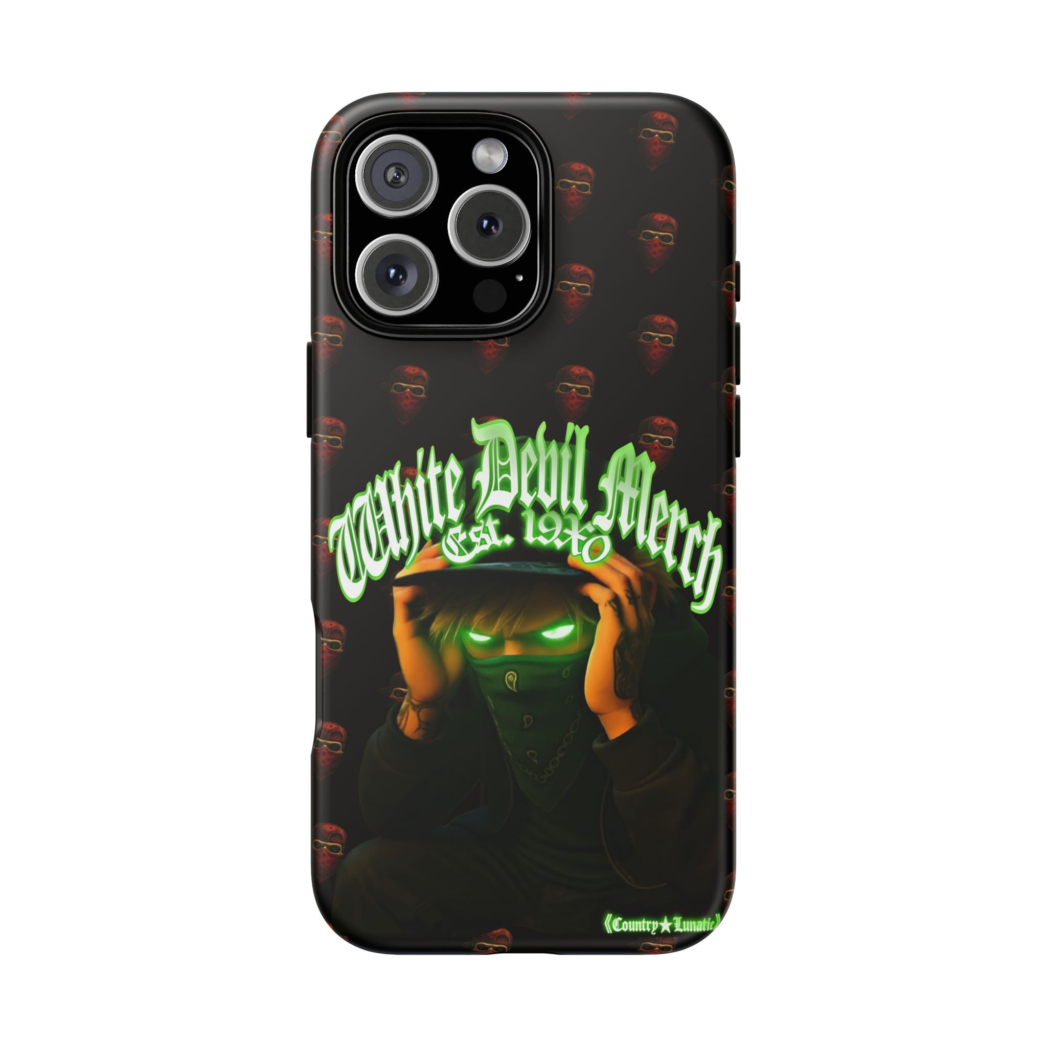 Copy of Copy of Phone Cases - White Devil Merch Collection for iPhones and Google Phones