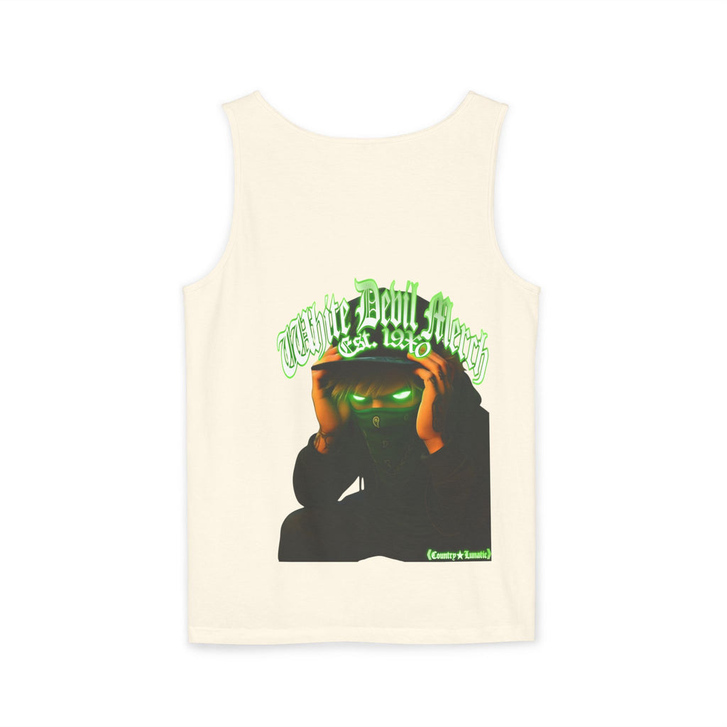Tank Top White Gorilla Wife Beater Tank Unisex Garment-Dyed Collection
