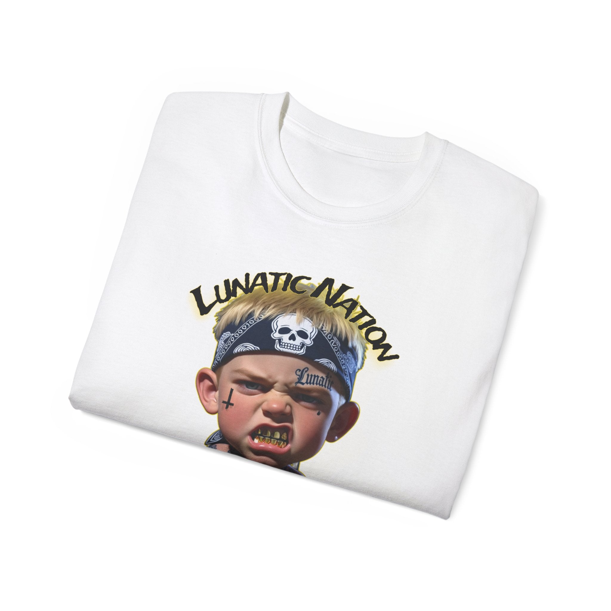Country Lunatic Band Tee — "Lunatic Nation" Independent Records Shirt