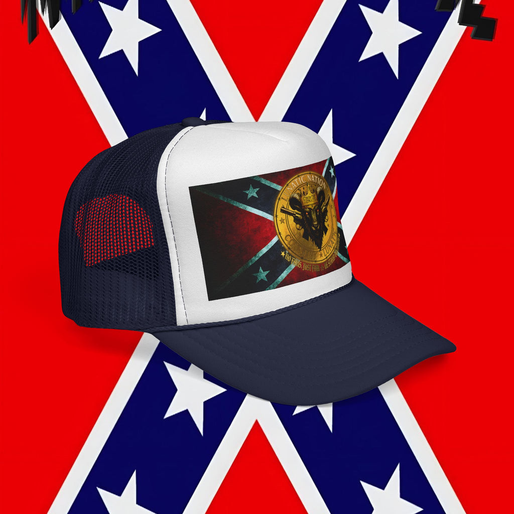 Trucker Cap - Rebel Flag New Logo Design