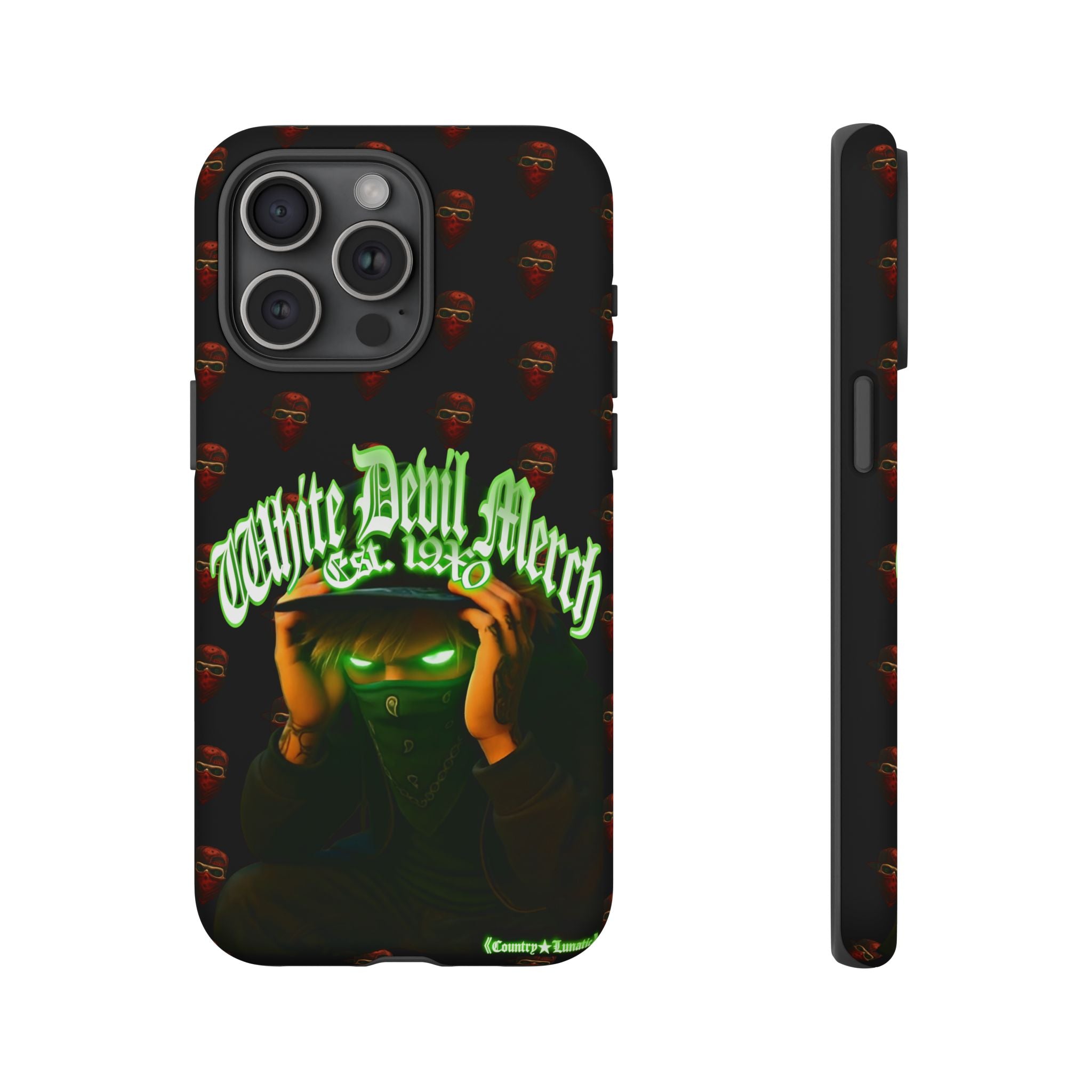 Copy of Copy of Phone Cases - White Devil Merch Collection for iPhones and Google Phones