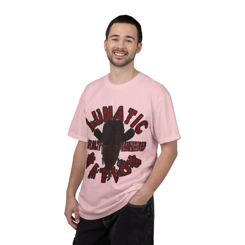 Lunatic Nation Unisex T-Shirt - Country Rebel Graphic Tee