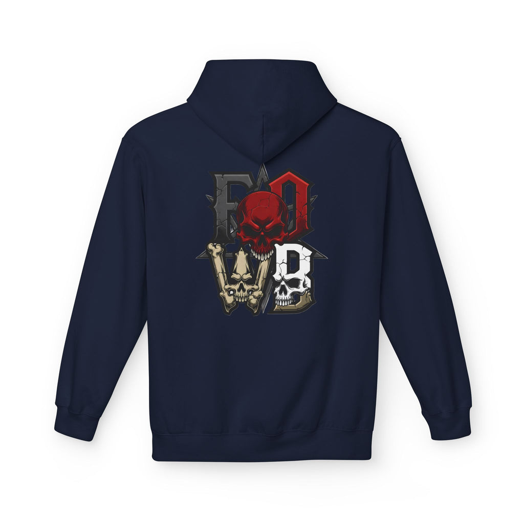 F.O.W.B. Back Art Hoodie — Graphic Midweight Fleece Sweatshirt