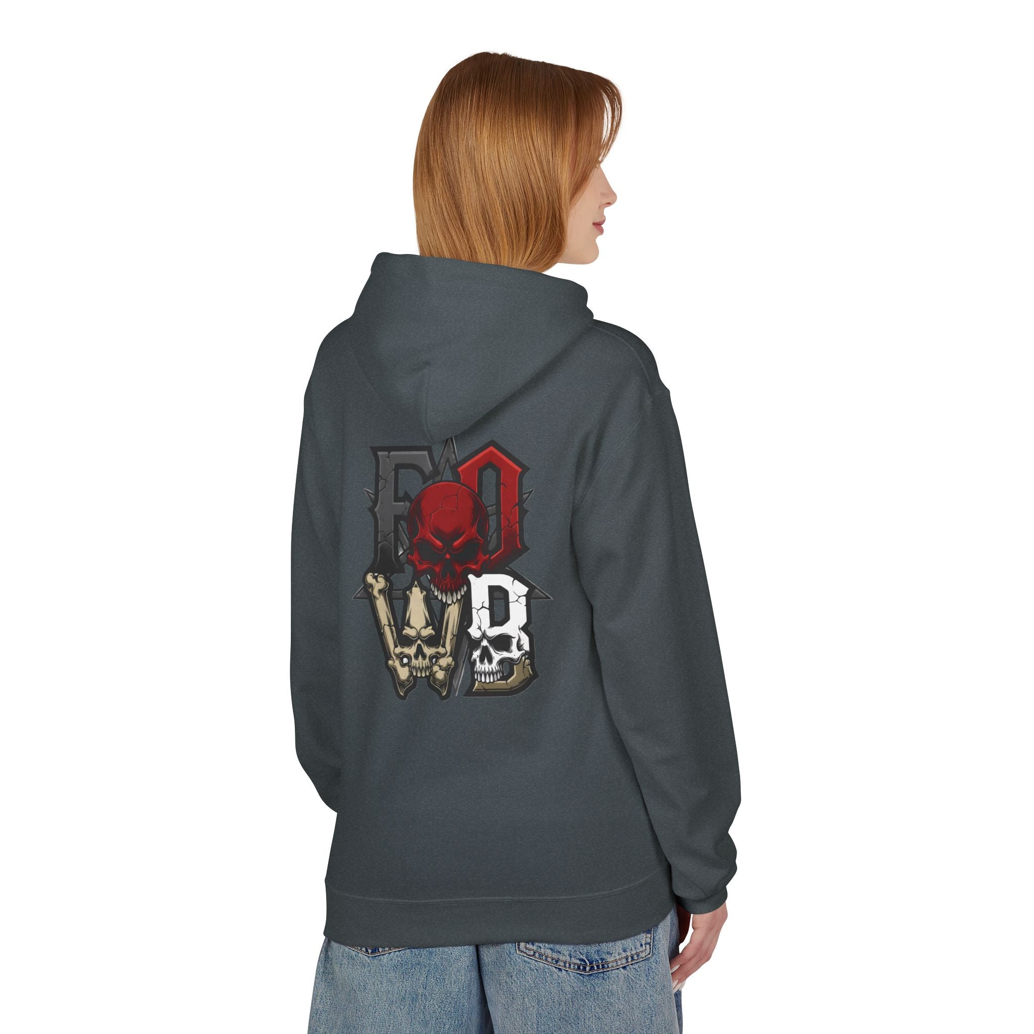 F.O.W.B. Back Art Hoodie — Graphic Midweight Fleece Sweatshirt