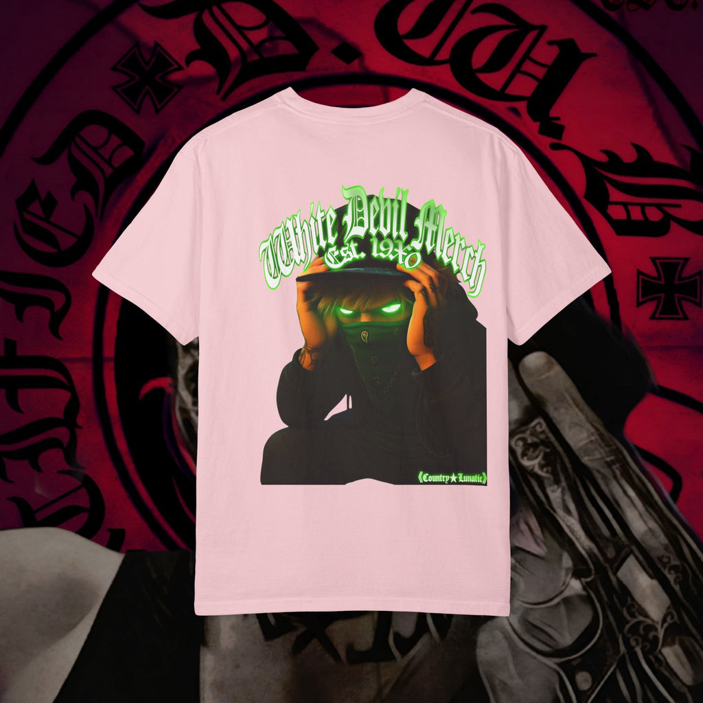 Country Lunatic Unisex Garment-Dyed T-shirt - Lunatic Nation Graphic Tee #2
