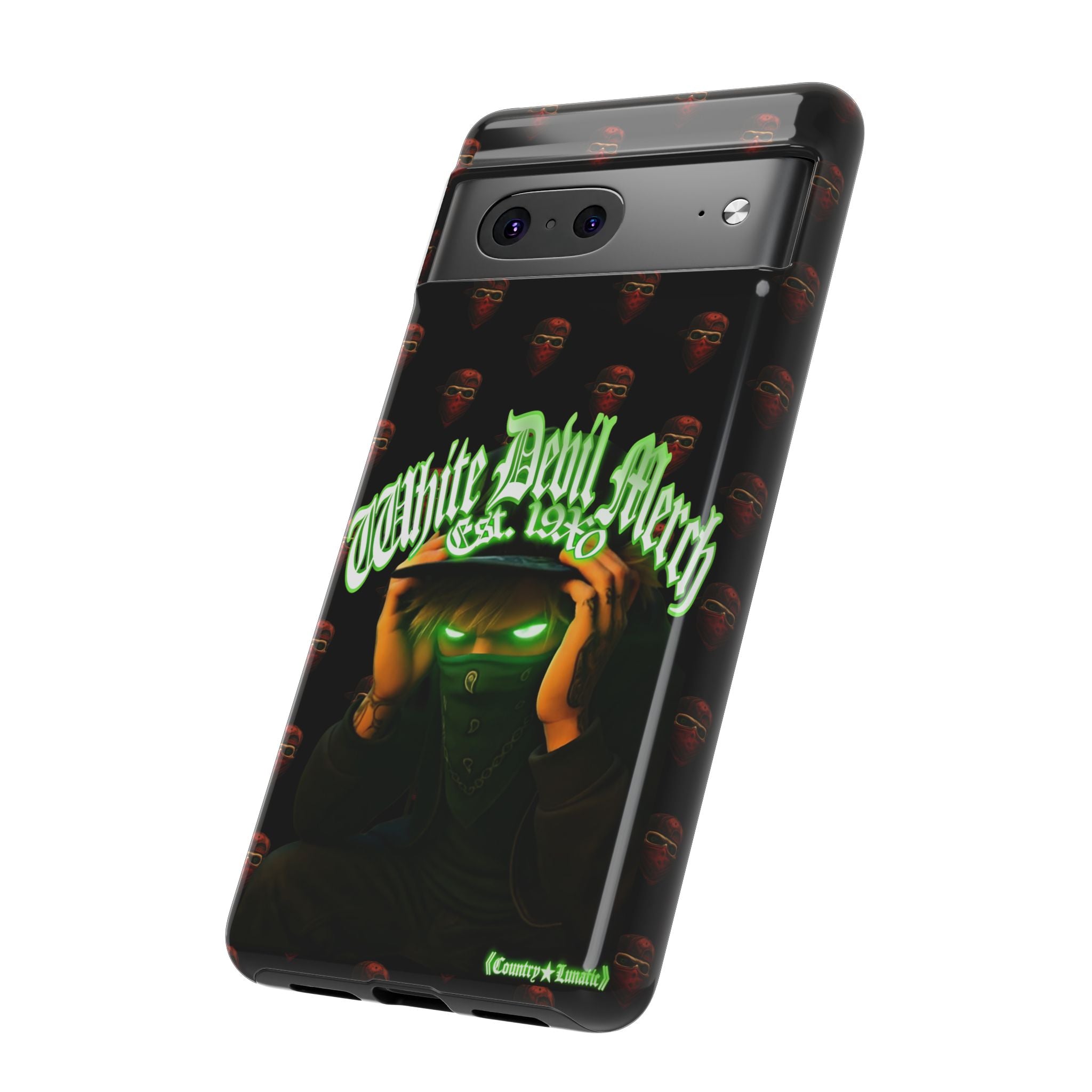Phone Cases - White Devil Merch Collection for iPhones and Google Phones