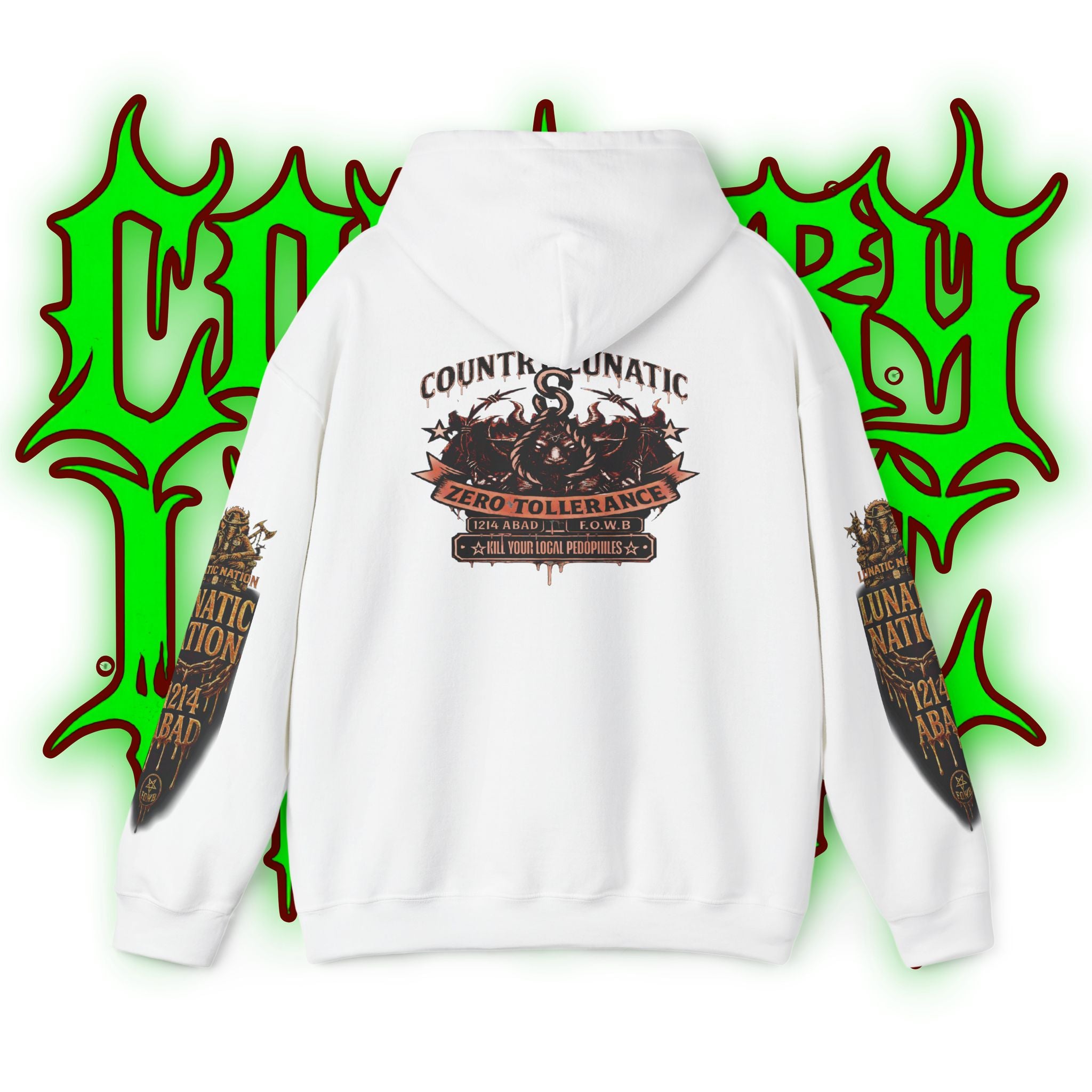Zero Tolerance 1214 ABAD Lunatic Nation Design