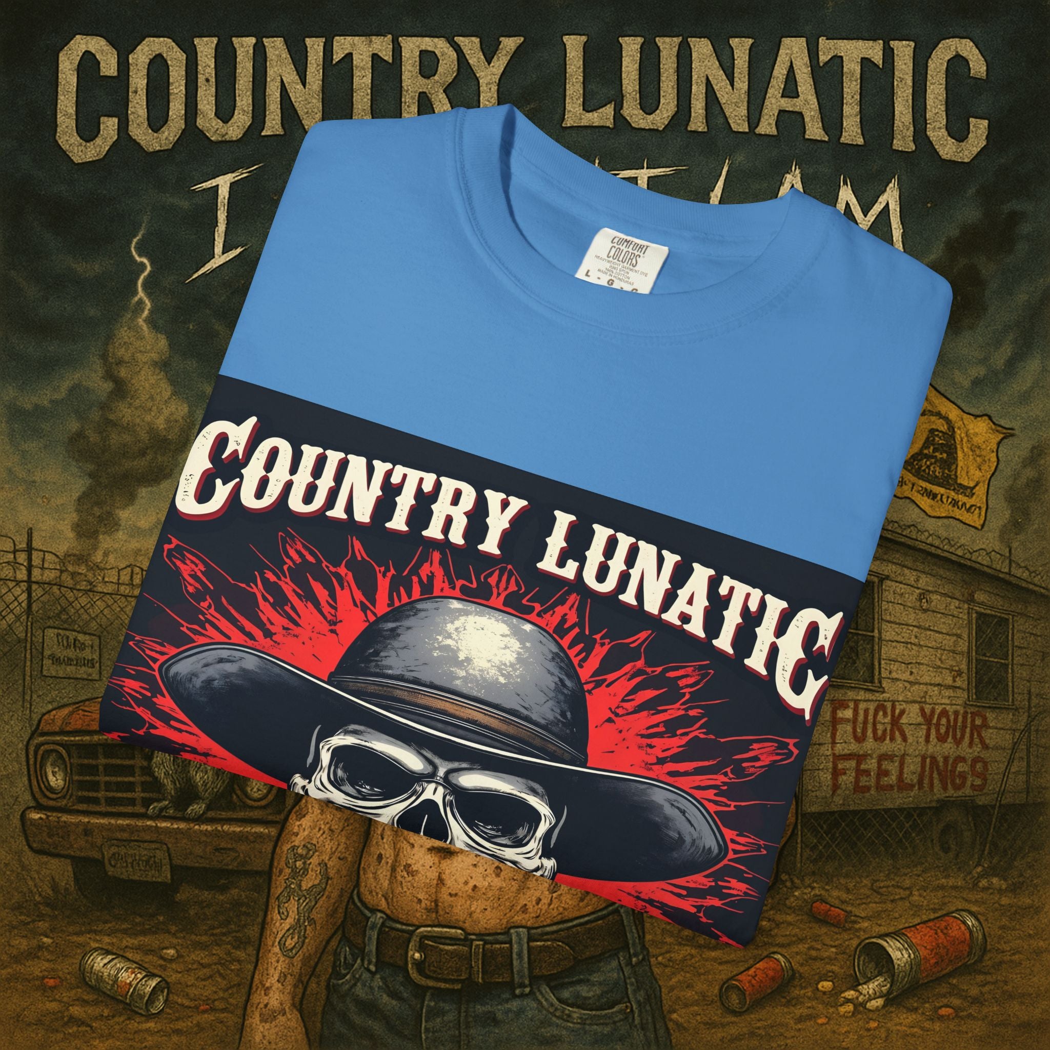 Country Lunatics Unisex T-shirt - For the Country Lunatic Fams