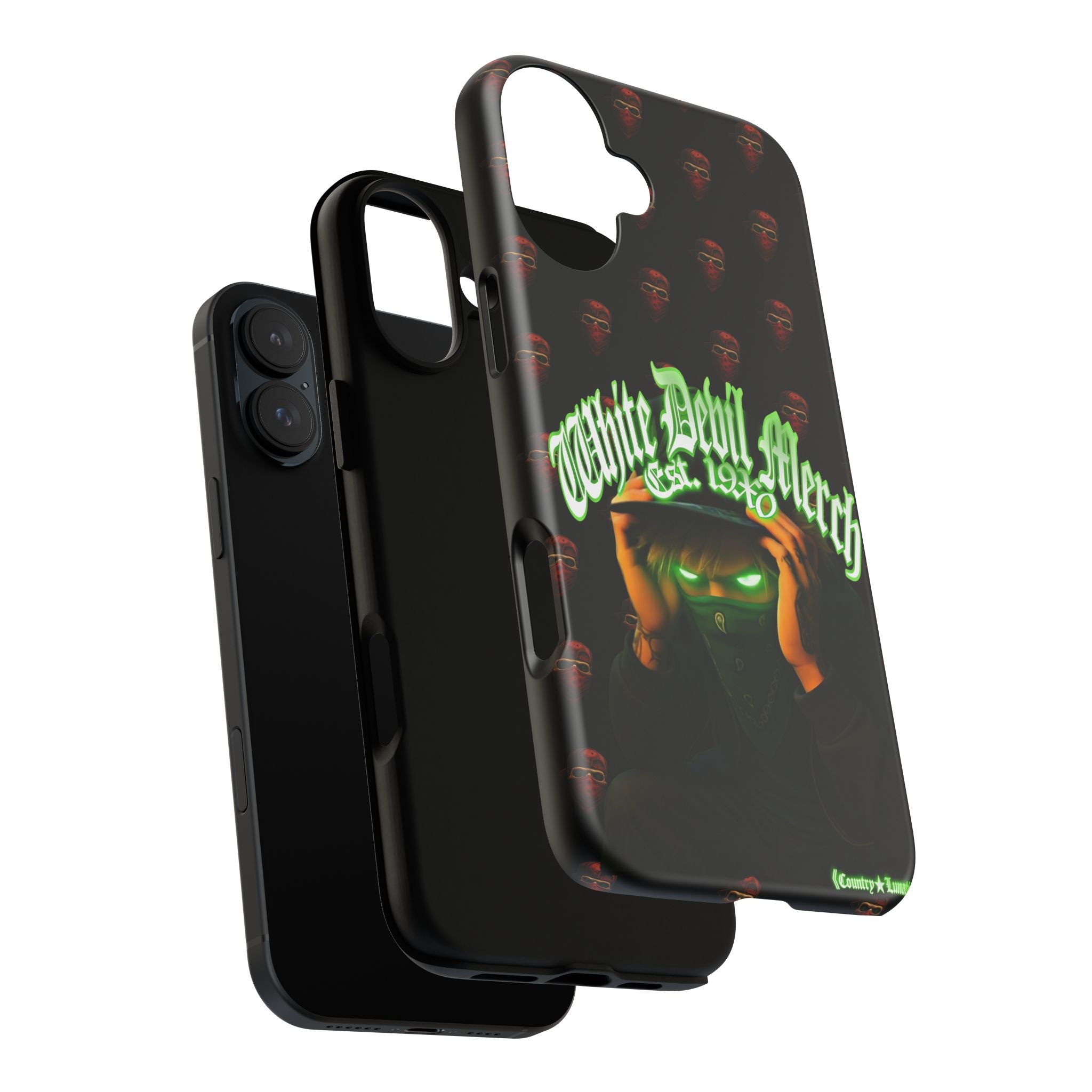 Phone Cases - White Devil Merch Collection for iPhones and Google Phones