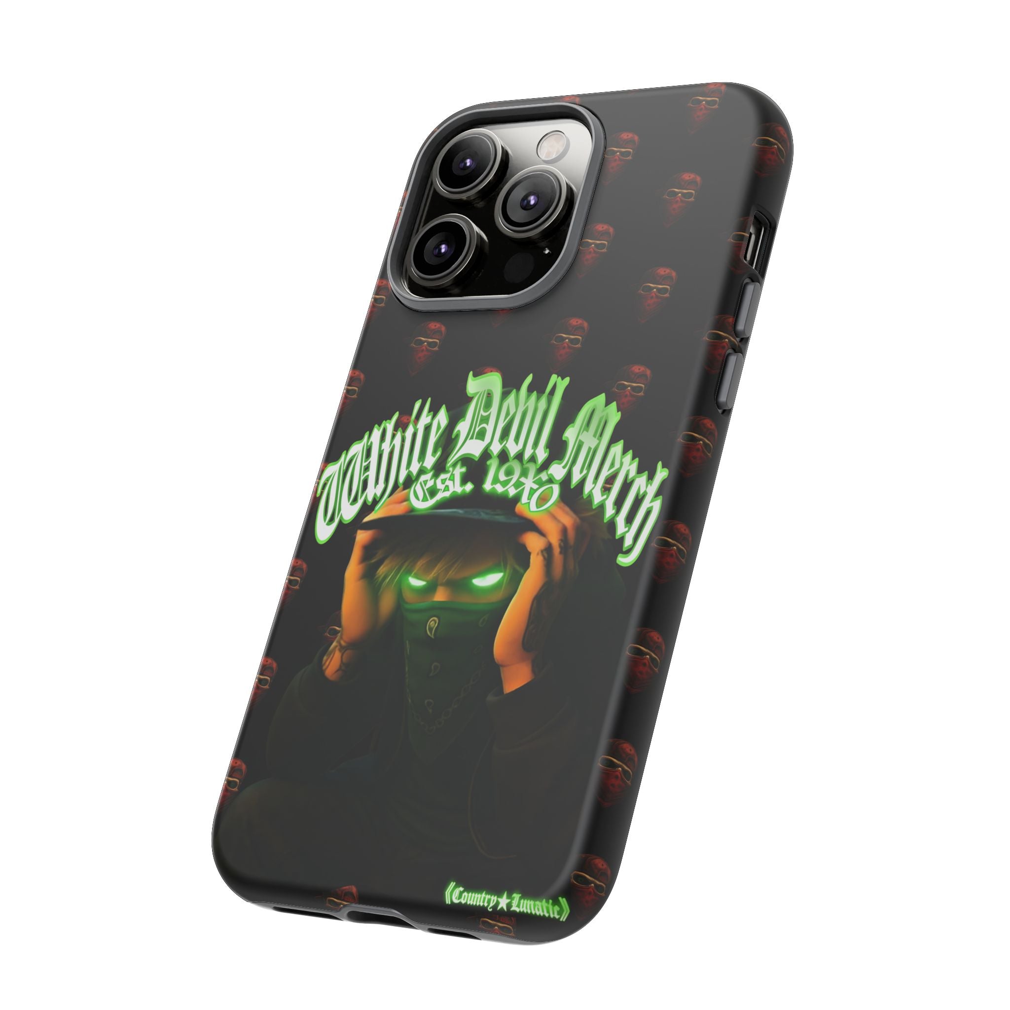 Phone Cases - White Devil Merch Collection for iPhones and Google Phones