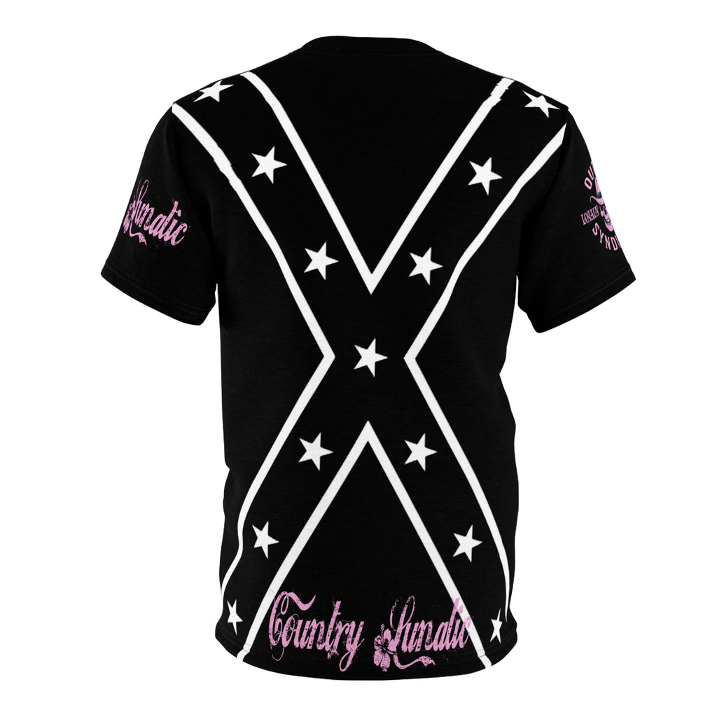 Country Lunatic Tee - Pink Logo Shirt for Pretty Girls