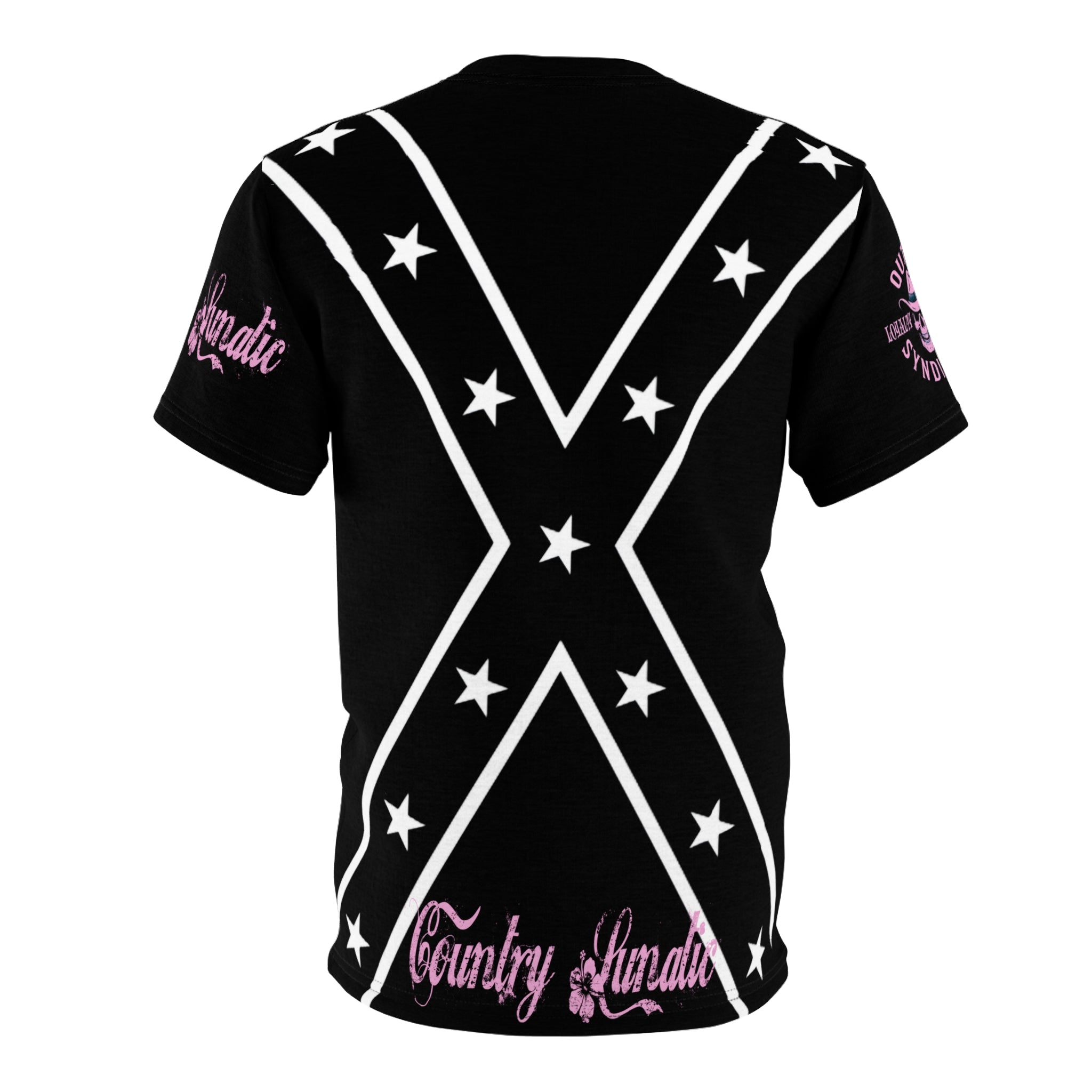Country Lunatic Tee - Pink Logo Shirt for Pretty Girls