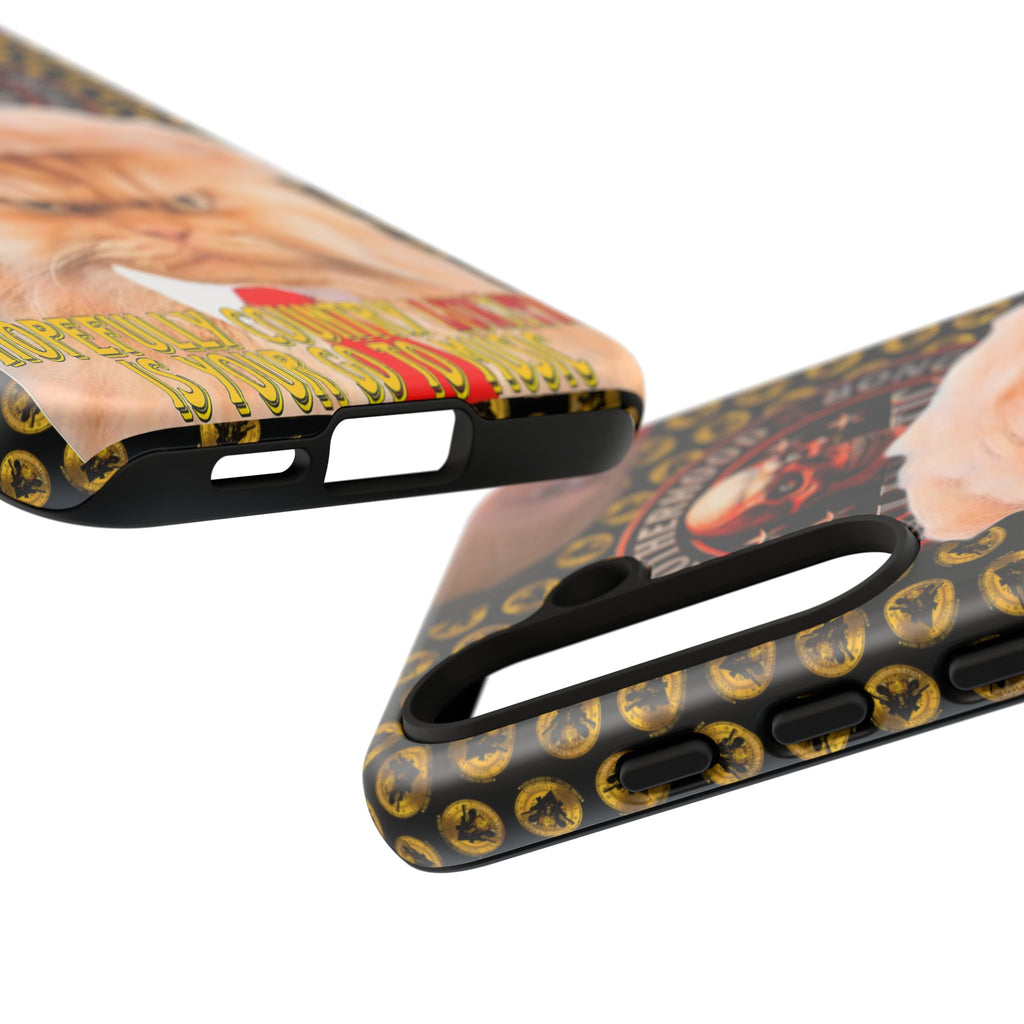 Phone Case - Kitty Country Lunatic Music Lover