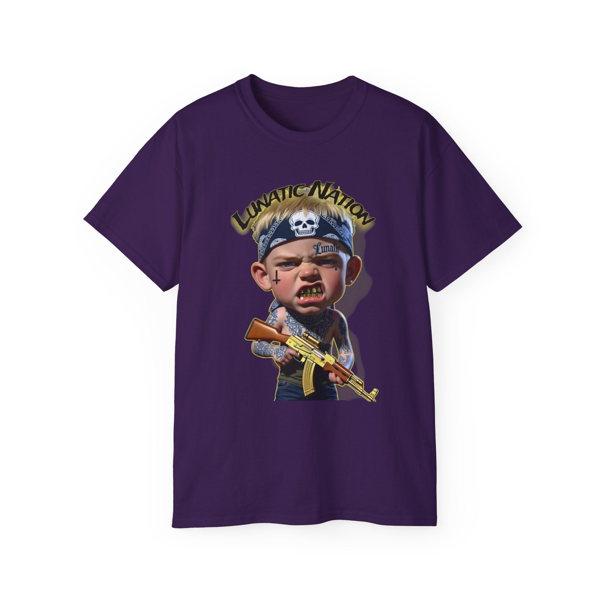 Country Lunatic Band Tee — "Lunatic Nation" Independent Records Shirt