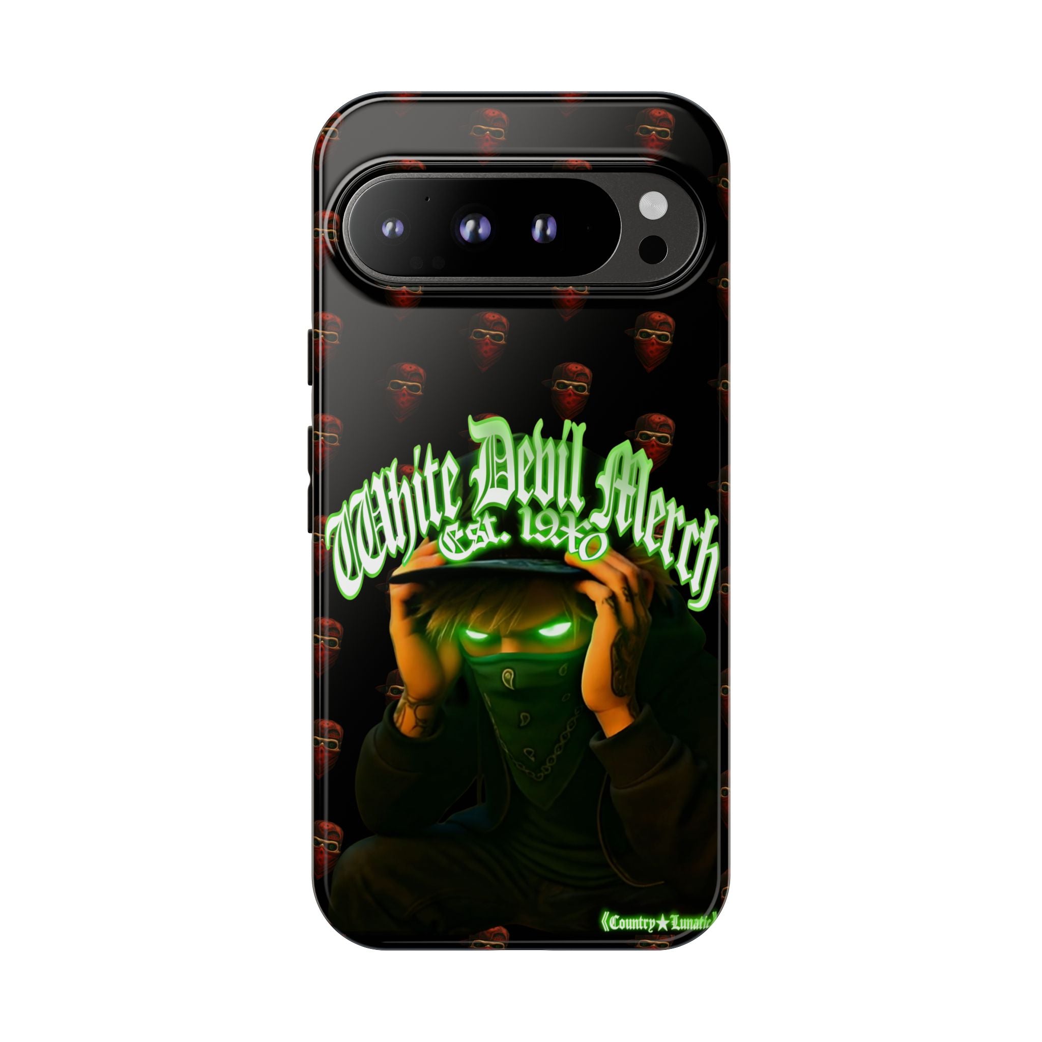 Copy of Copy of Phone Cases - White Devil Merch Collection for iPhones and Google Phones
