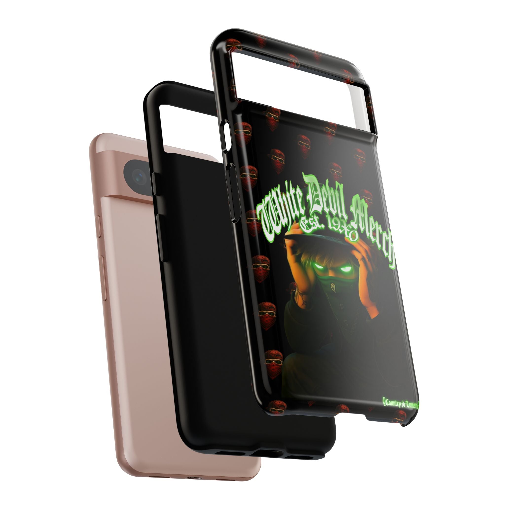 Phone Cases - White Devil Merch Collection for iPhones and Google Phones
