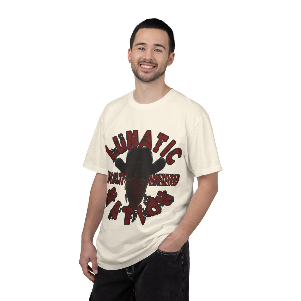 Lunatic Nation Unisex T-Shirt - Country Rebel Graphic Tee