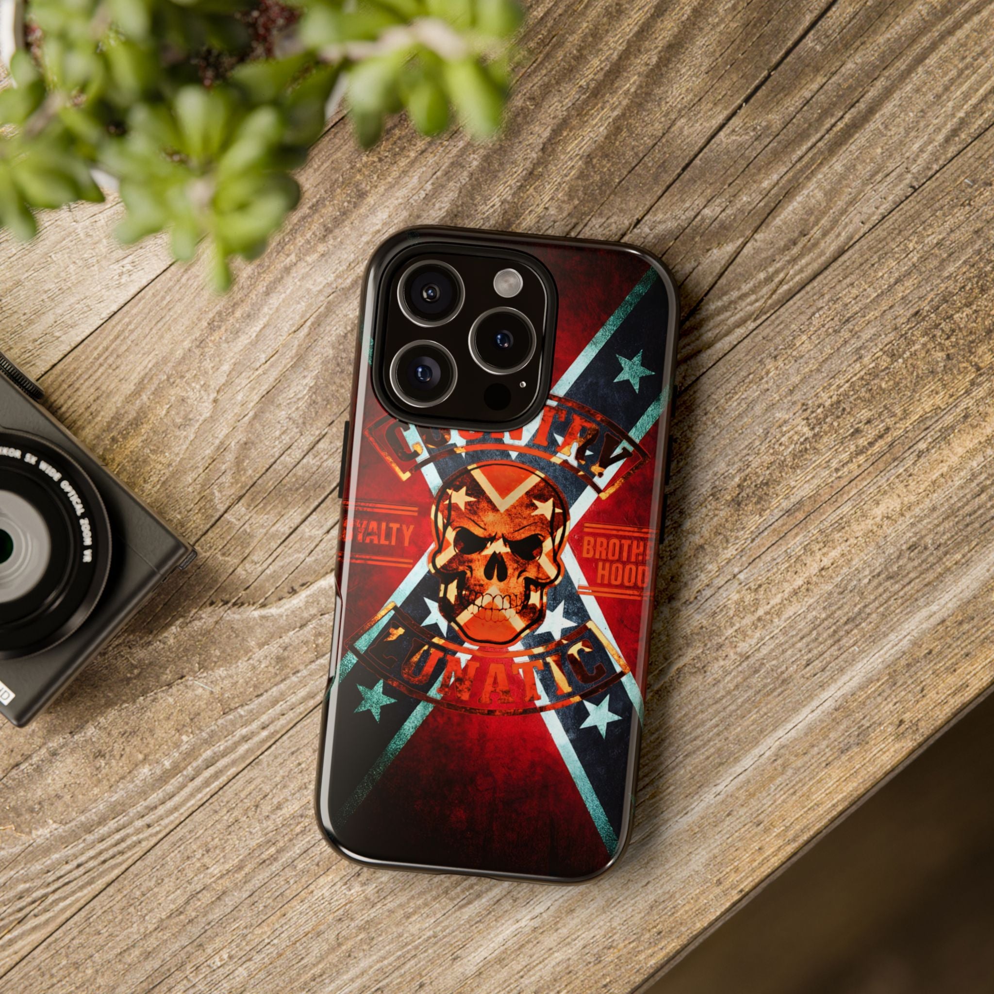 Phone Case - The Rebel Country Lunatic Tough Case