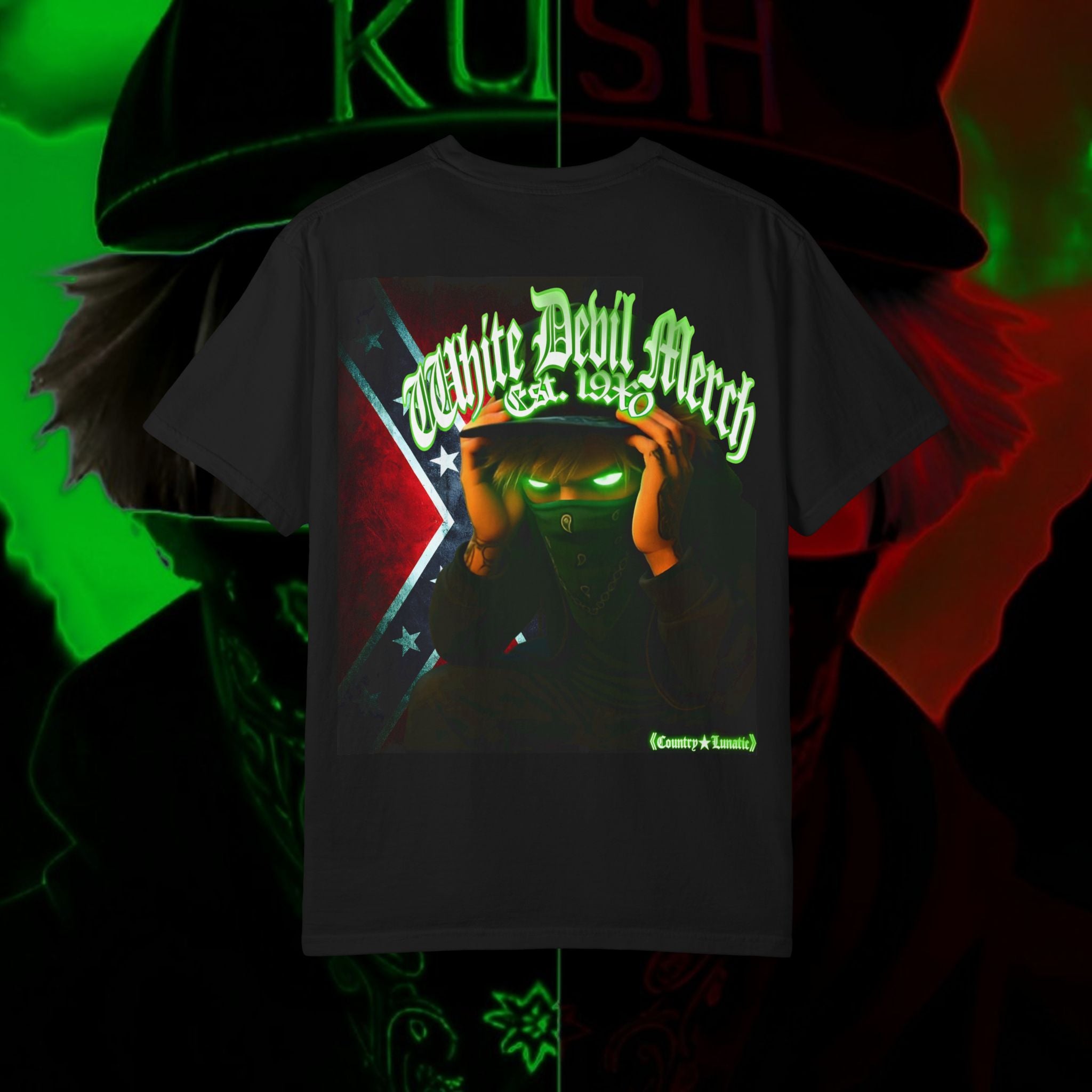 Copy of Country Lunatic & Lunatic Nation Demonic Intentions T-shirt