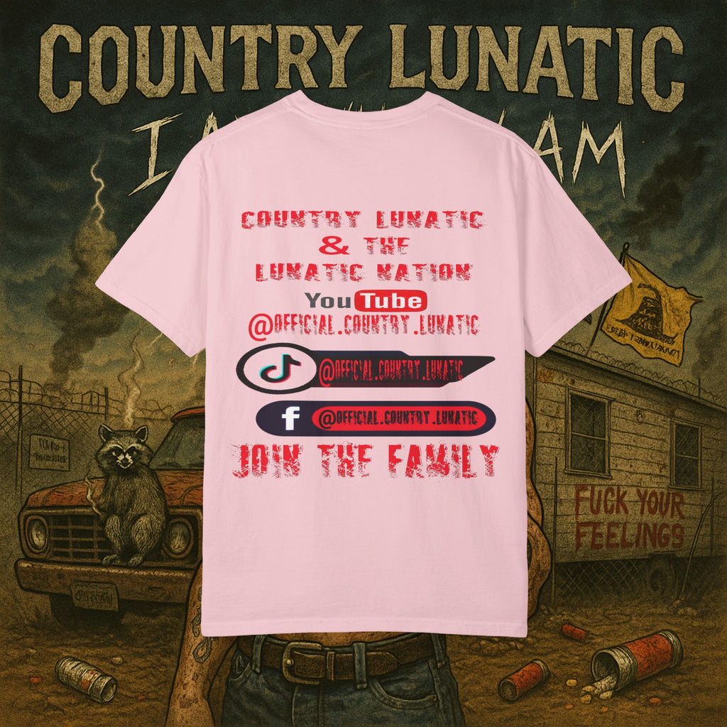 Country Lunatics Unisex T-shirt - For the Country Lunatic Fams